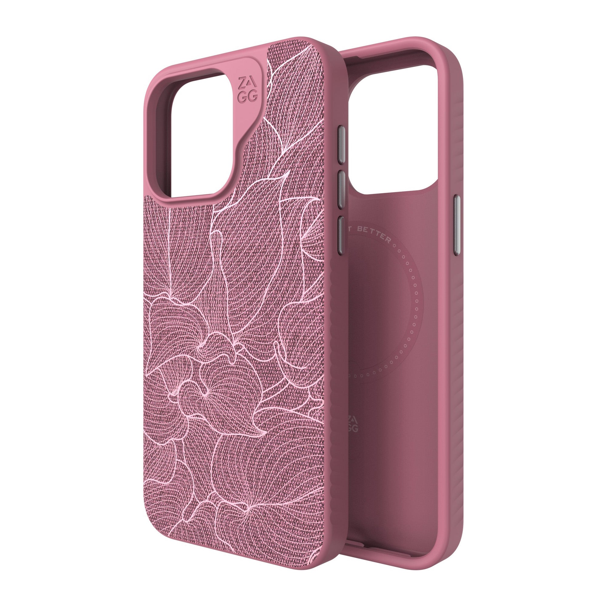 iPhone 15 Pro Max ZAGG (GEAR4) London Snap Case - Dusty Rose - 15-11704