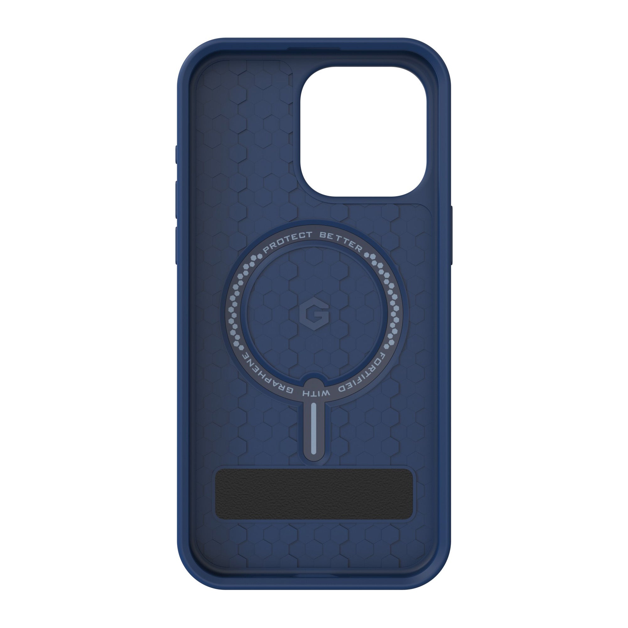 iPhone 15 Pro Max ZAGG (GEAR4) Denali Snap Kickstand Case - Navy - 15-11707