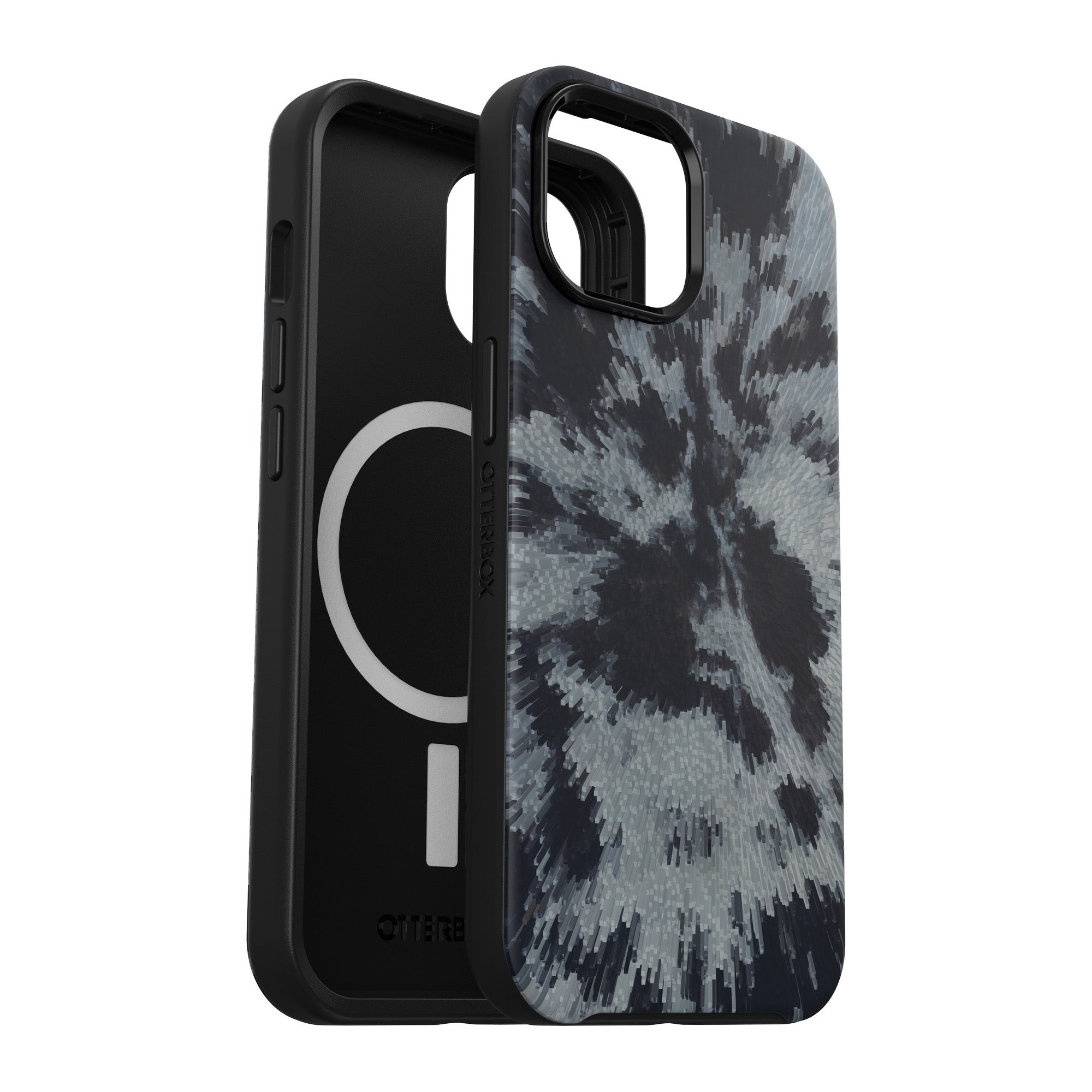iPhone 15/14/13 Otterbox Symmetry w/ MagSafe Graphics Series Case - Black (Burnout Sky) - 15-11741