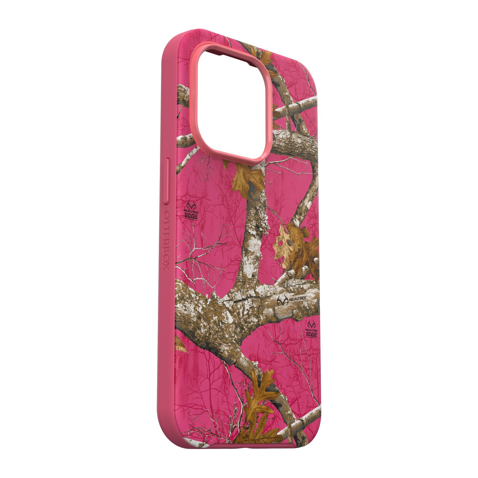 iPhone 15 Pro Otterbox Symmetry w/ MagSafe Graphics Series Case - Pink (Flamingo Pink) - 15-11753