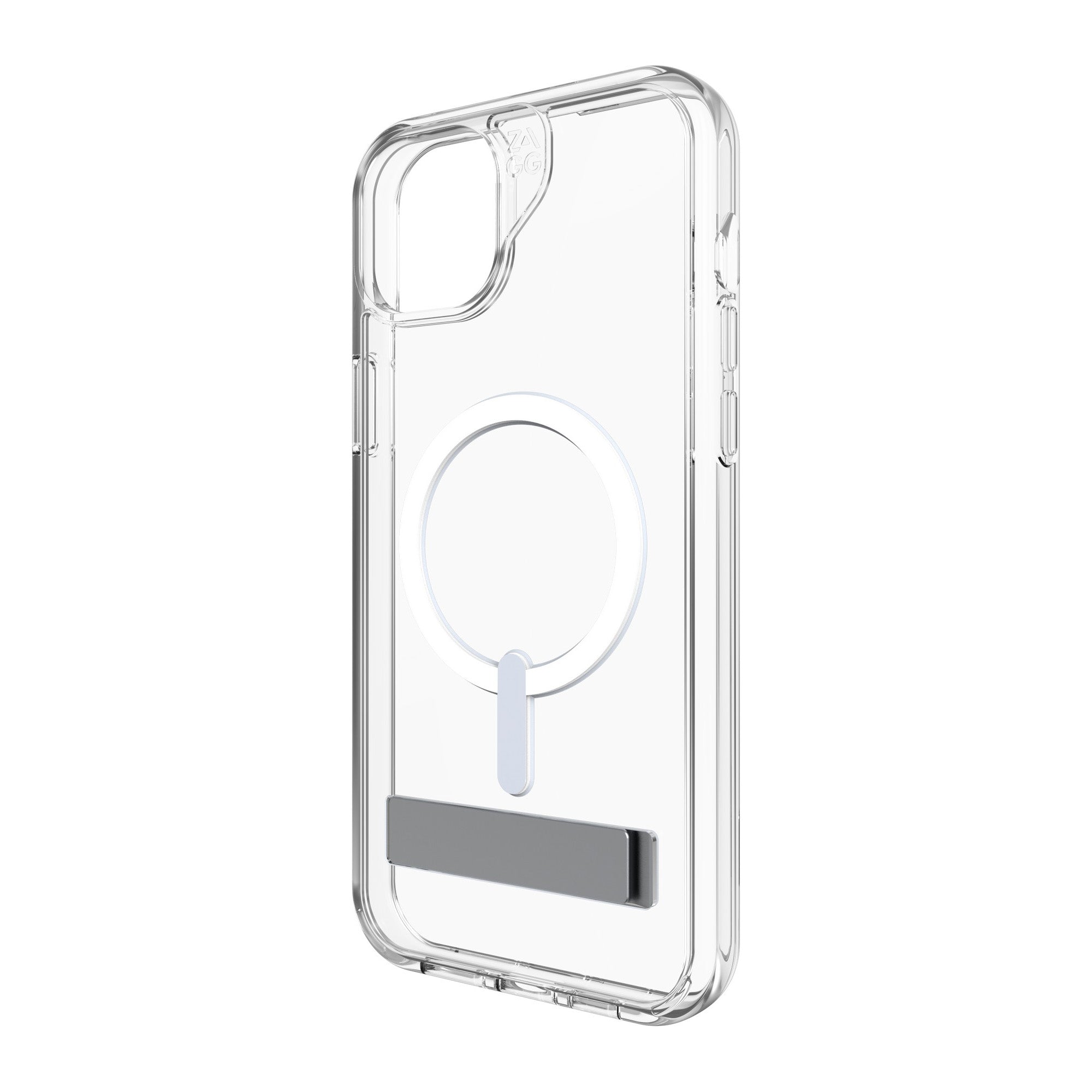 iPhone 15 Plus/14 Plus ZAGG/GEAR4 Graphene Crystal Palace Snap Kickstand Case - Clear - 15-11779