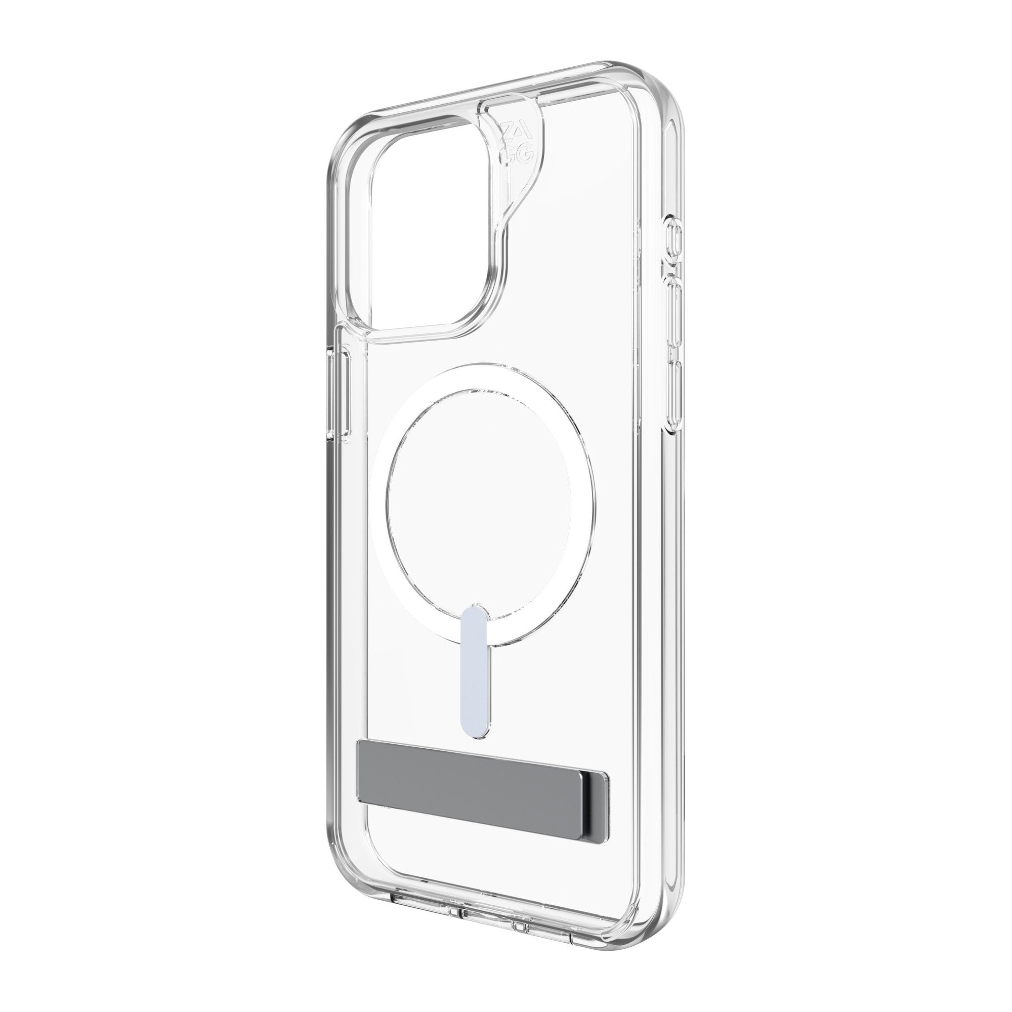 iPhone 15 Pro Max ZAGG (GEAR4) Crystal Palace Snap Kickstand Case - Clear - 15-11781