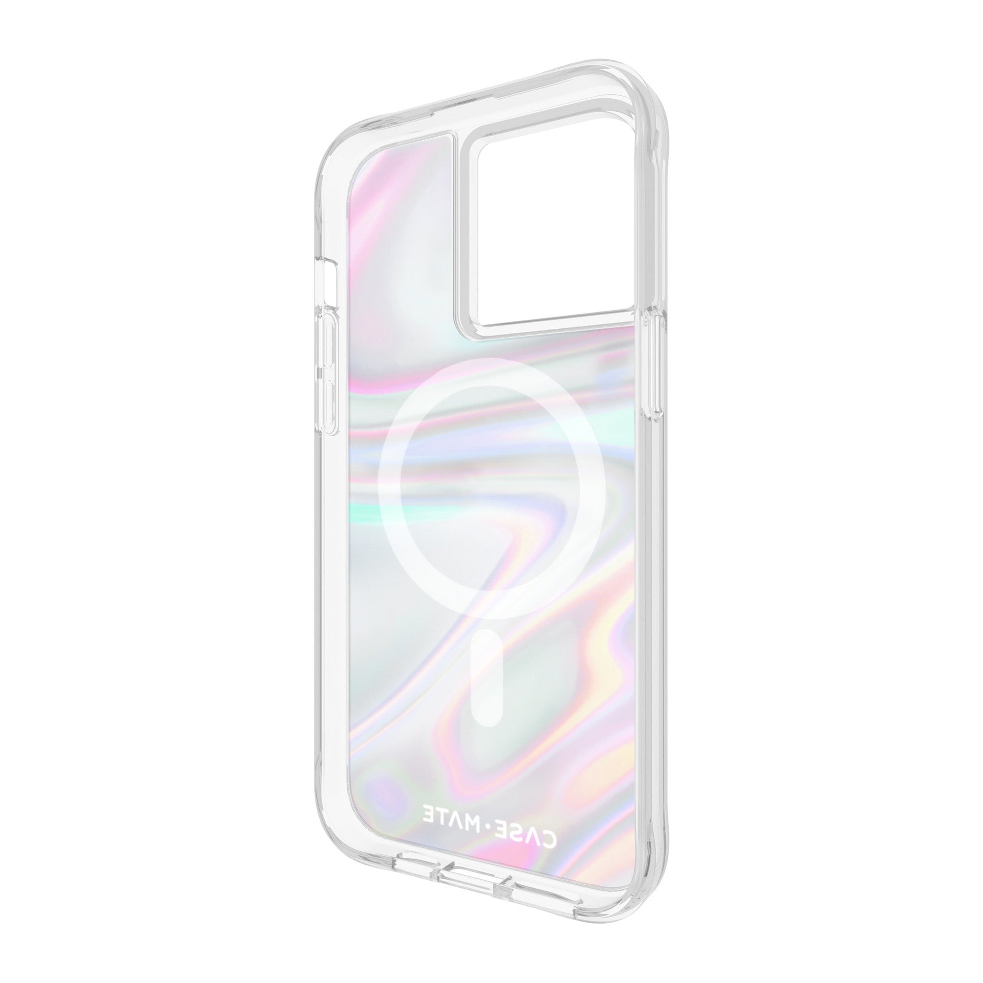 iPhone 15 Pro Max Case-Mate Soap Bubble MagSafe Case - Iridescent - 15-11787