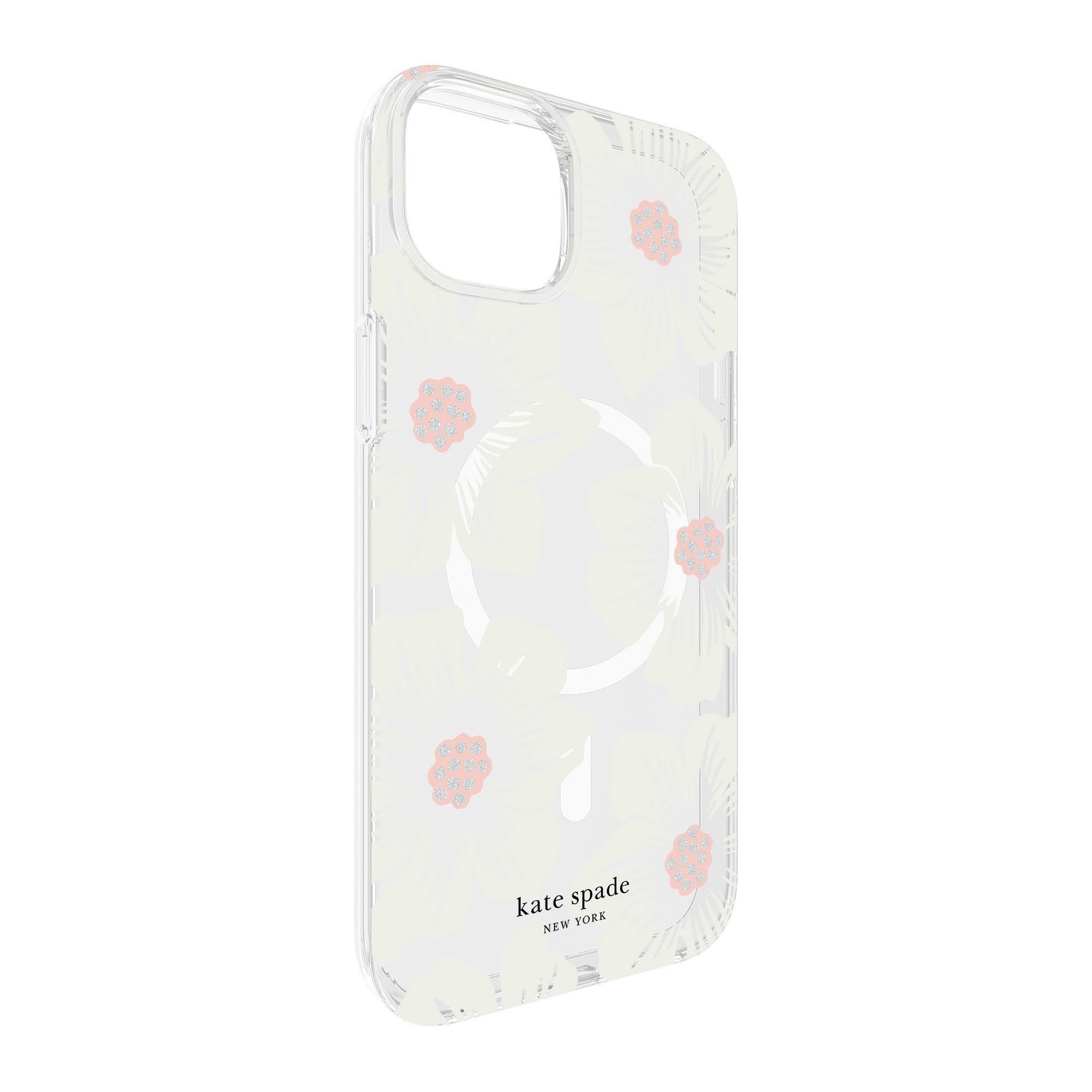 iPhone 15 Plus/14 Plus Kate Spade Protective Hardshell MagSafe Case - Hollyhock - 15-11999
