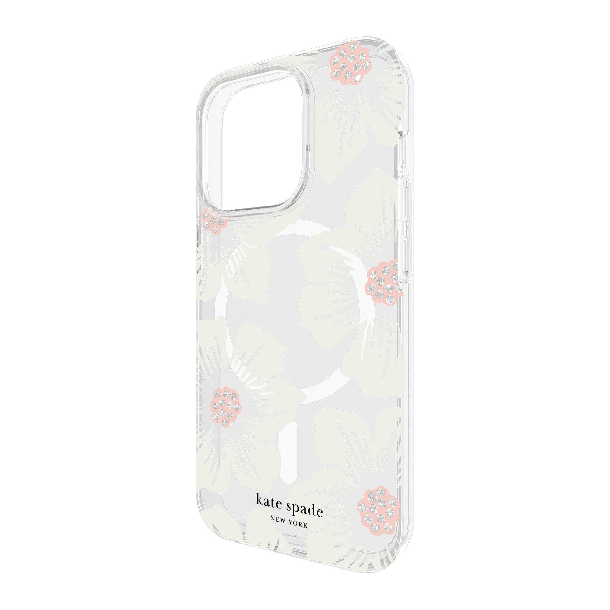 iPhone 15 Pro Kate Spade Protective Hardshell MagSafe Case - Hollyhock - 15-12000
