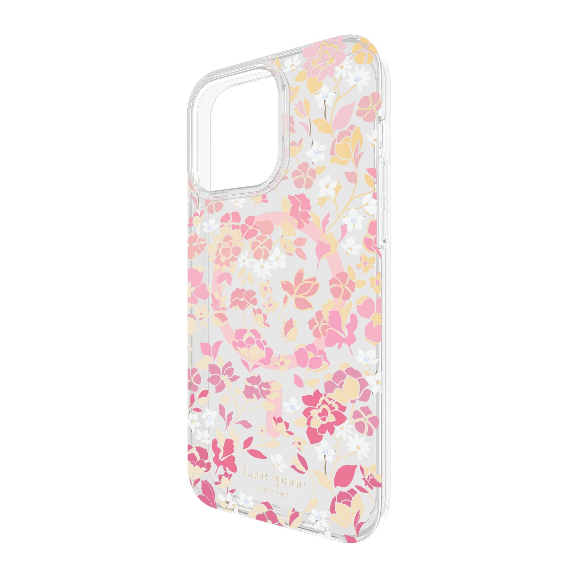 iPhone 15 Pro Max Kate Spade Protective Hardshell MagSafe Case - Flowerbed - 15-12018
