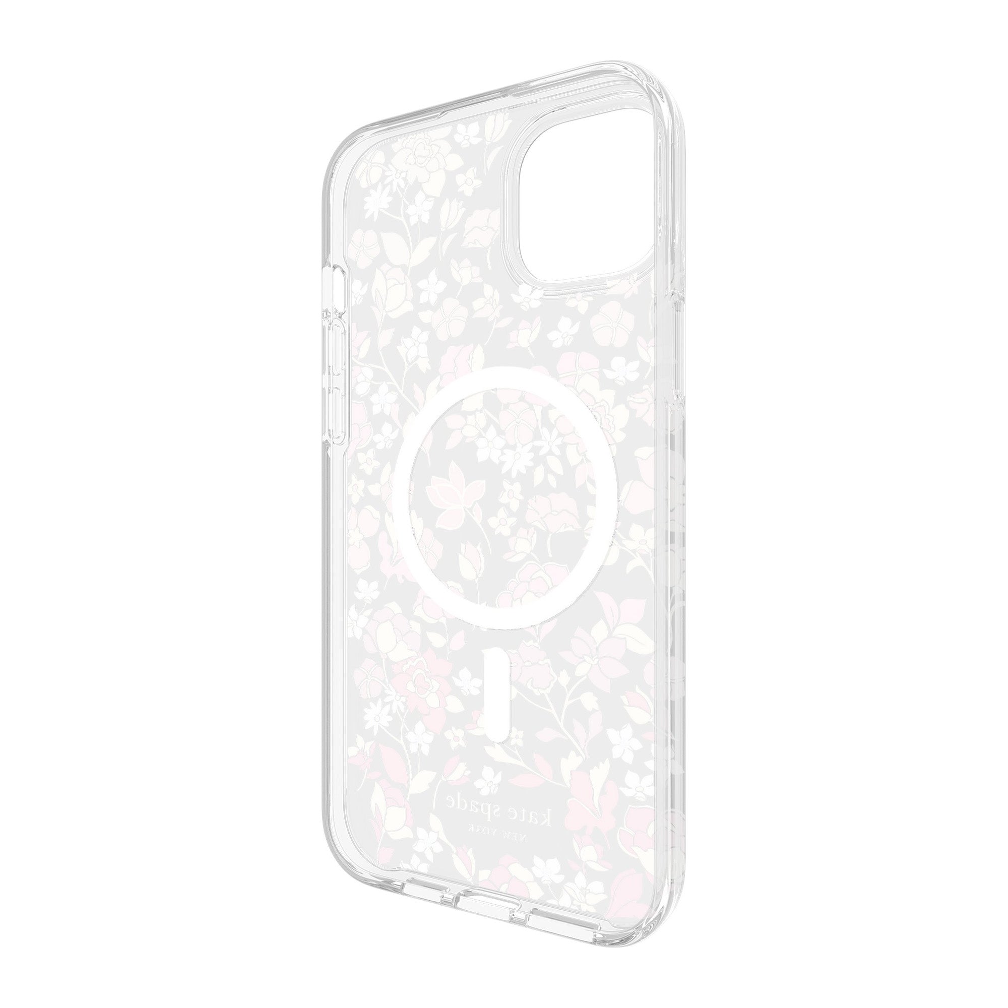 iPhone 15 Plus/14 Plus Kate Spade Protective Hardshell MagSafe Case - Flowerbed - 15-12019