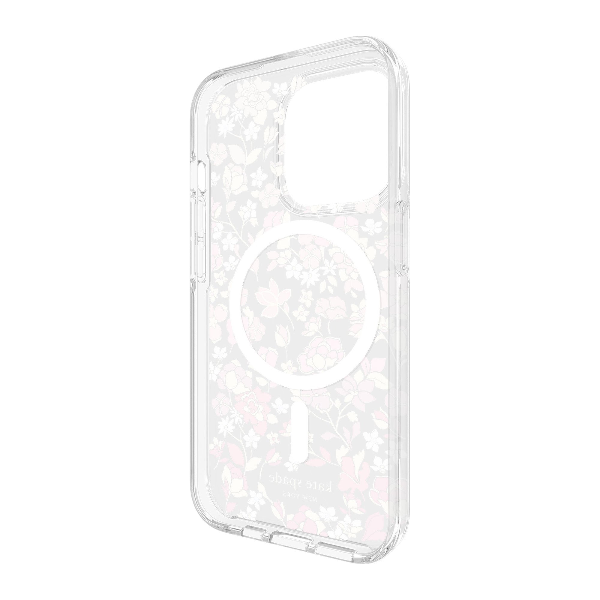 iPhone 15 Pro Kate Spade Protective Hardshell MagSafe Case - Flowerbed - 15-12020