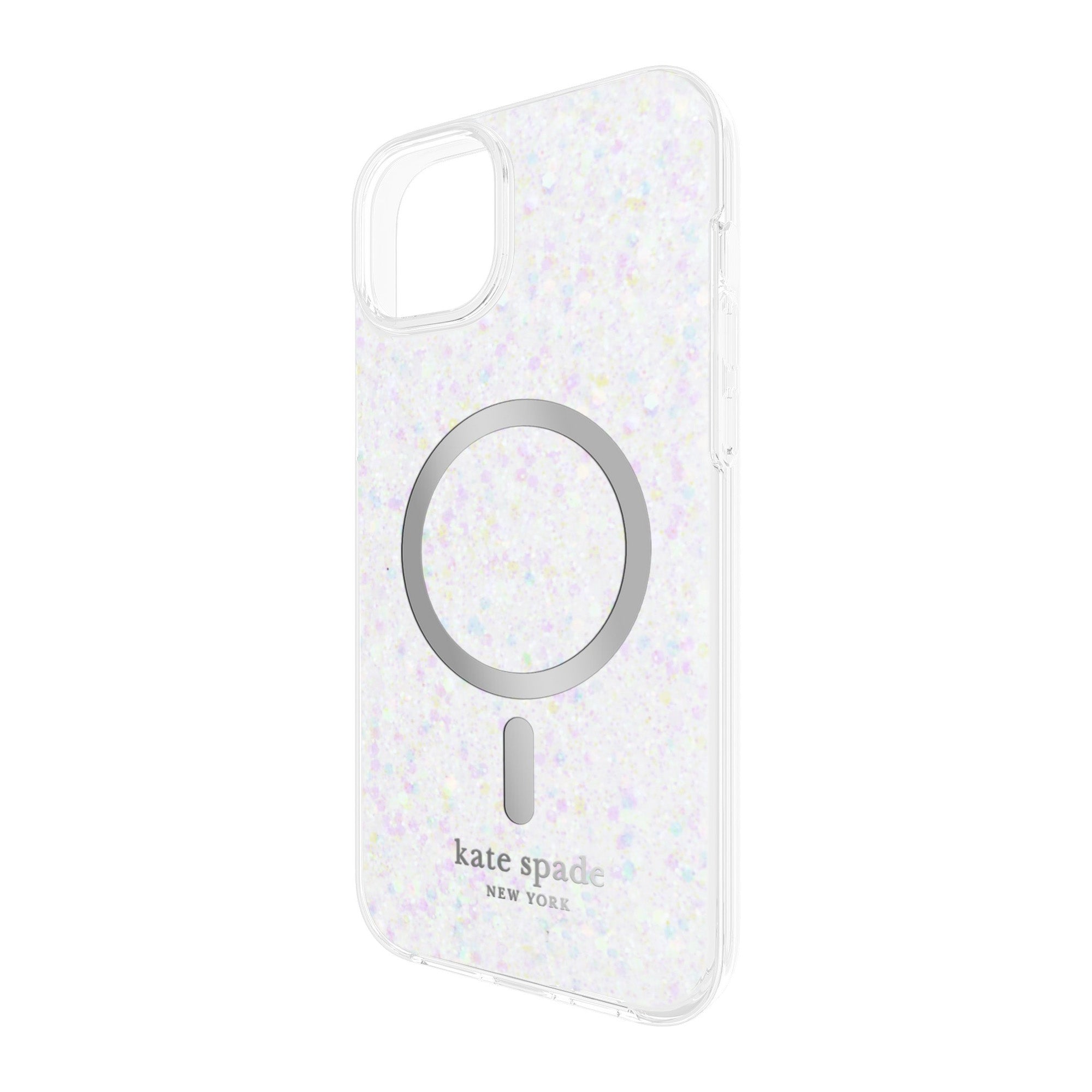 iPhone 15 Plus/14 Plus Kate Spade Protective Hardshell MagSafe Case - Chunky Glitter - 15-12027