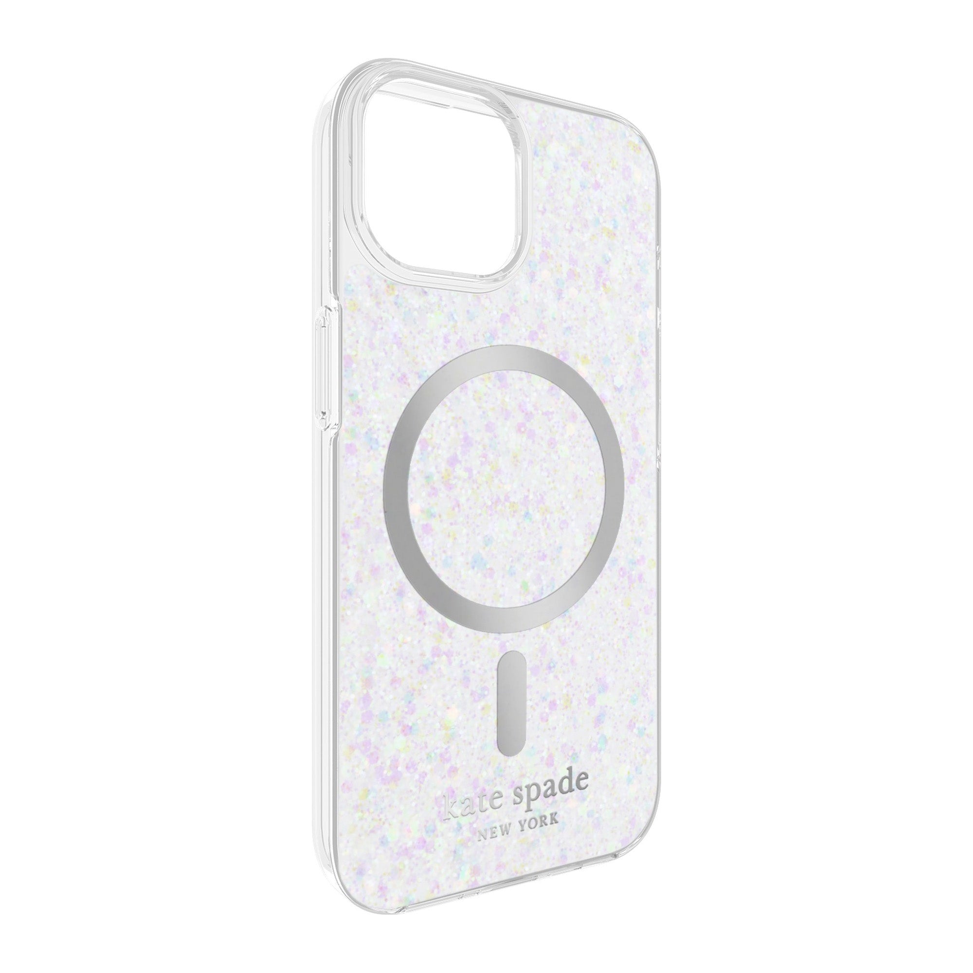 iPhone 15/14/13 Kate Spade Protective Hardshell MagSafe Case - Chunky Glitter - 15-12029