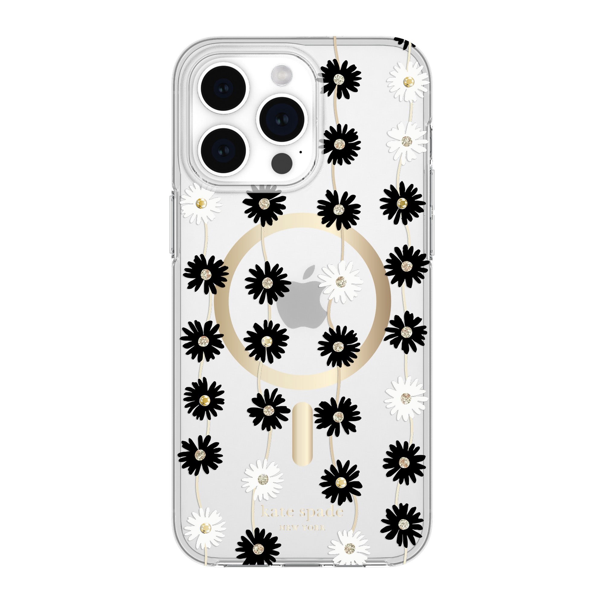 iPhone 15 Pro Max Kate Spade Protective Hardshell MagSafe Case - Daisy Chain - 15-12030