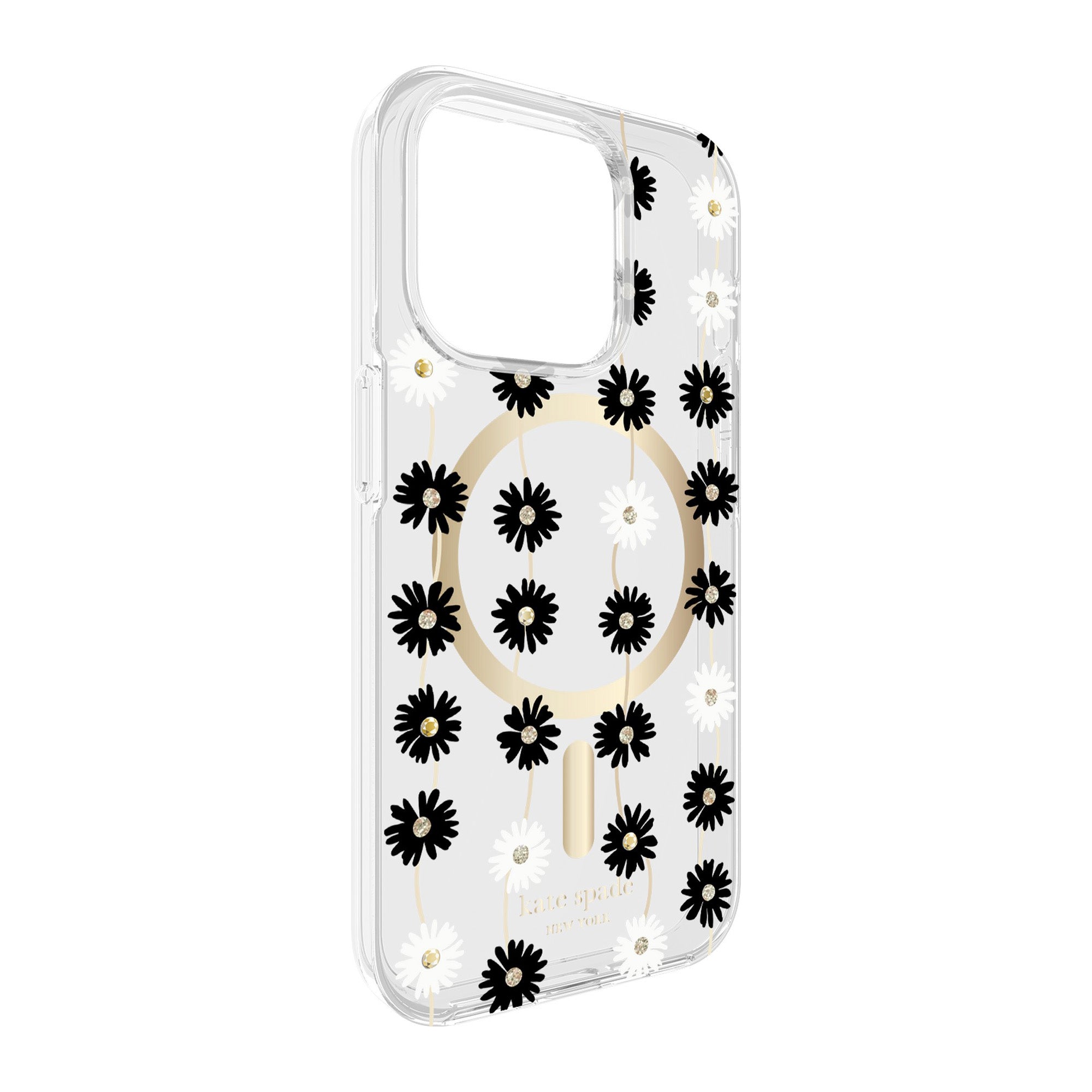 iPhone 15 Pro Kate Spade Protective Hardshell MagSafe Case - Daisy Chain - 15-12031