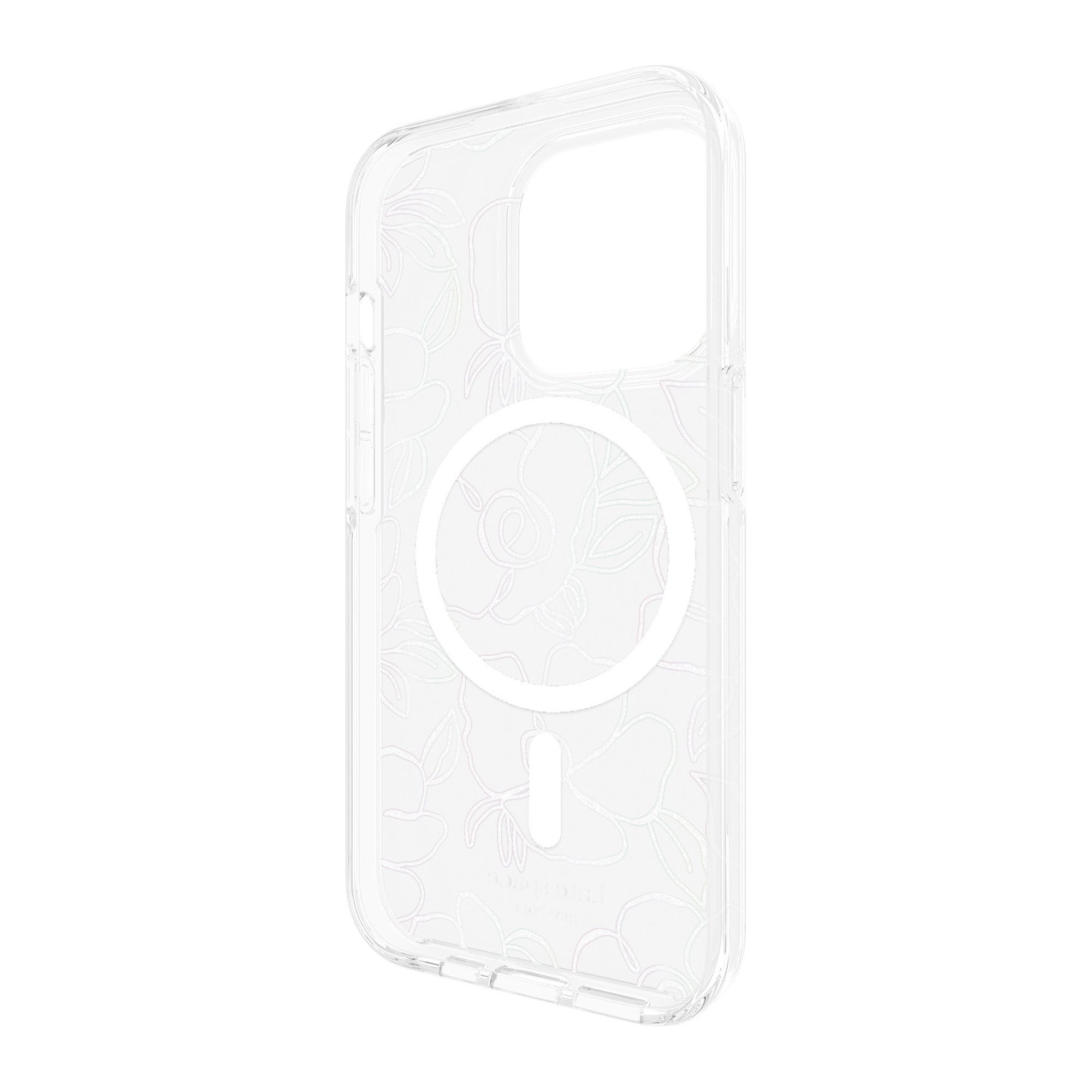 iPhone 15 Pro Kate Spade Protective Hardshell MagSafe Case - Modern Floral - 15-12034