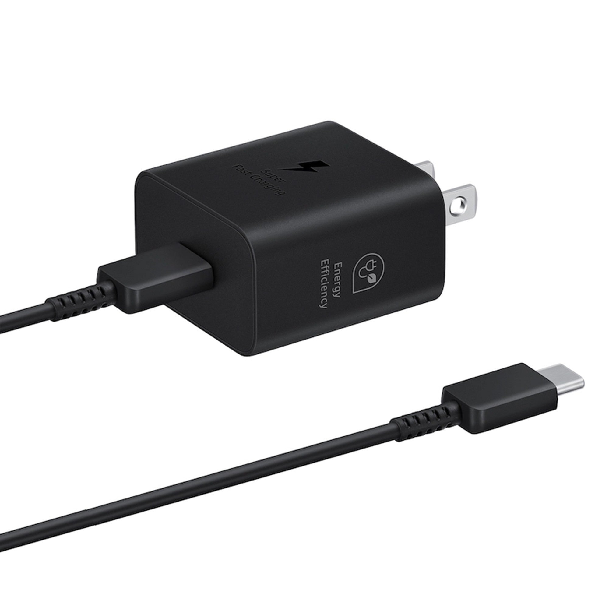 Samsung OEM 25W PD w/USB-C to USB-C Cable Wall Charger - Black - 15-12073