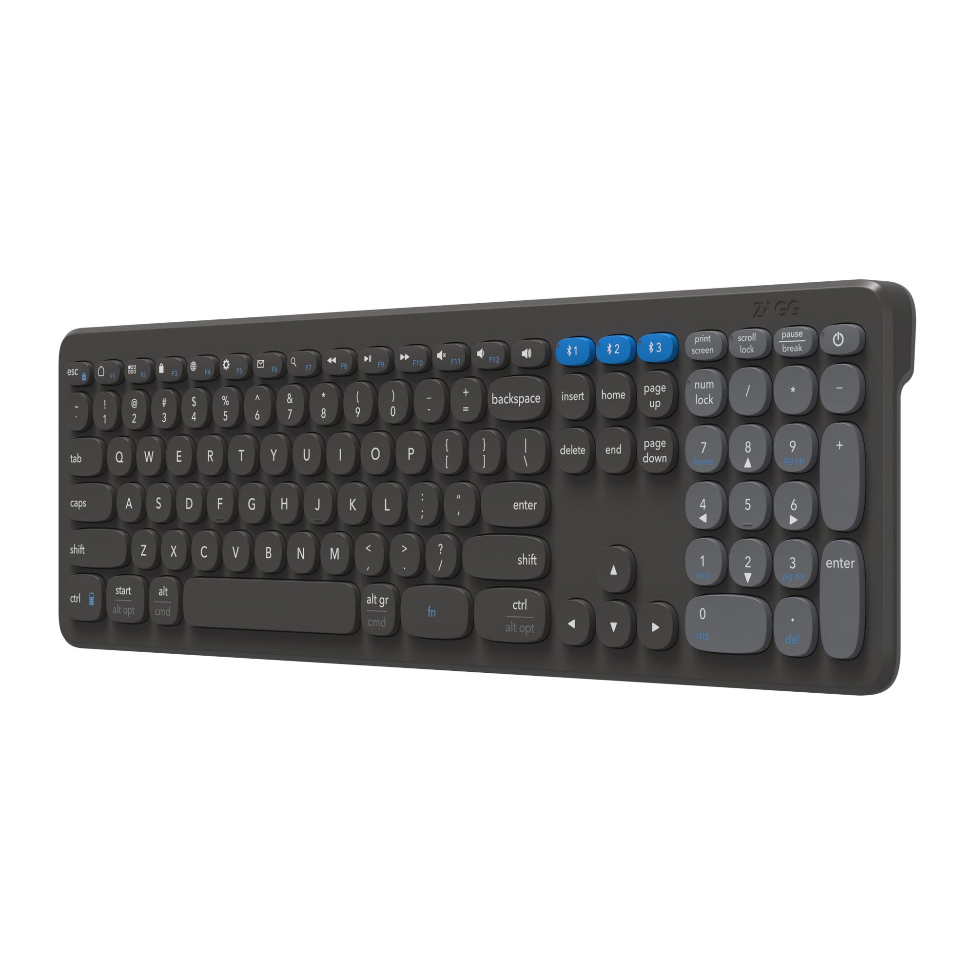 ZAGG Wireless Pro Keyboard 17inch - Black - 15-12078