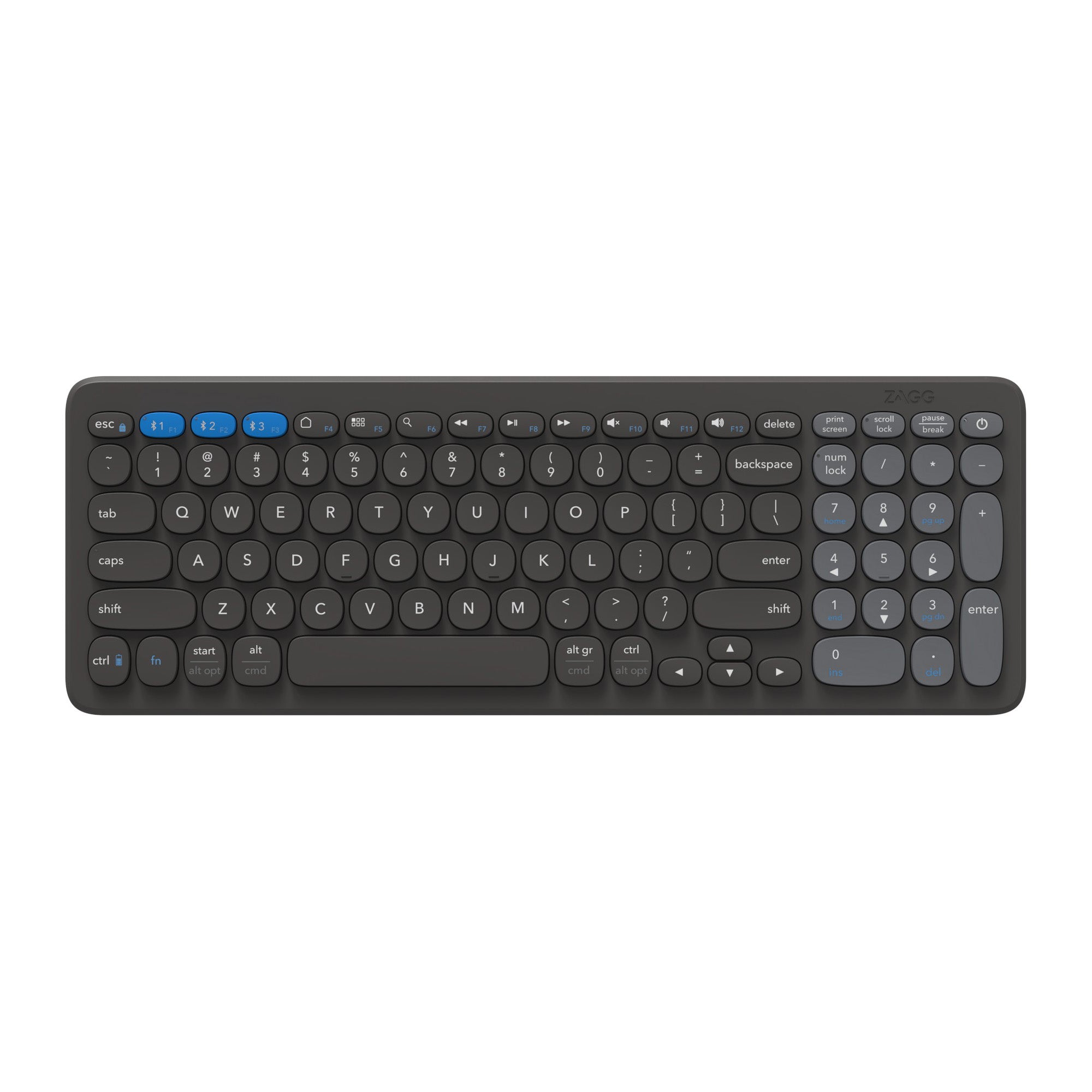 ZAGG Wireless Pro Keyboard 15inch - Black - 15-12080