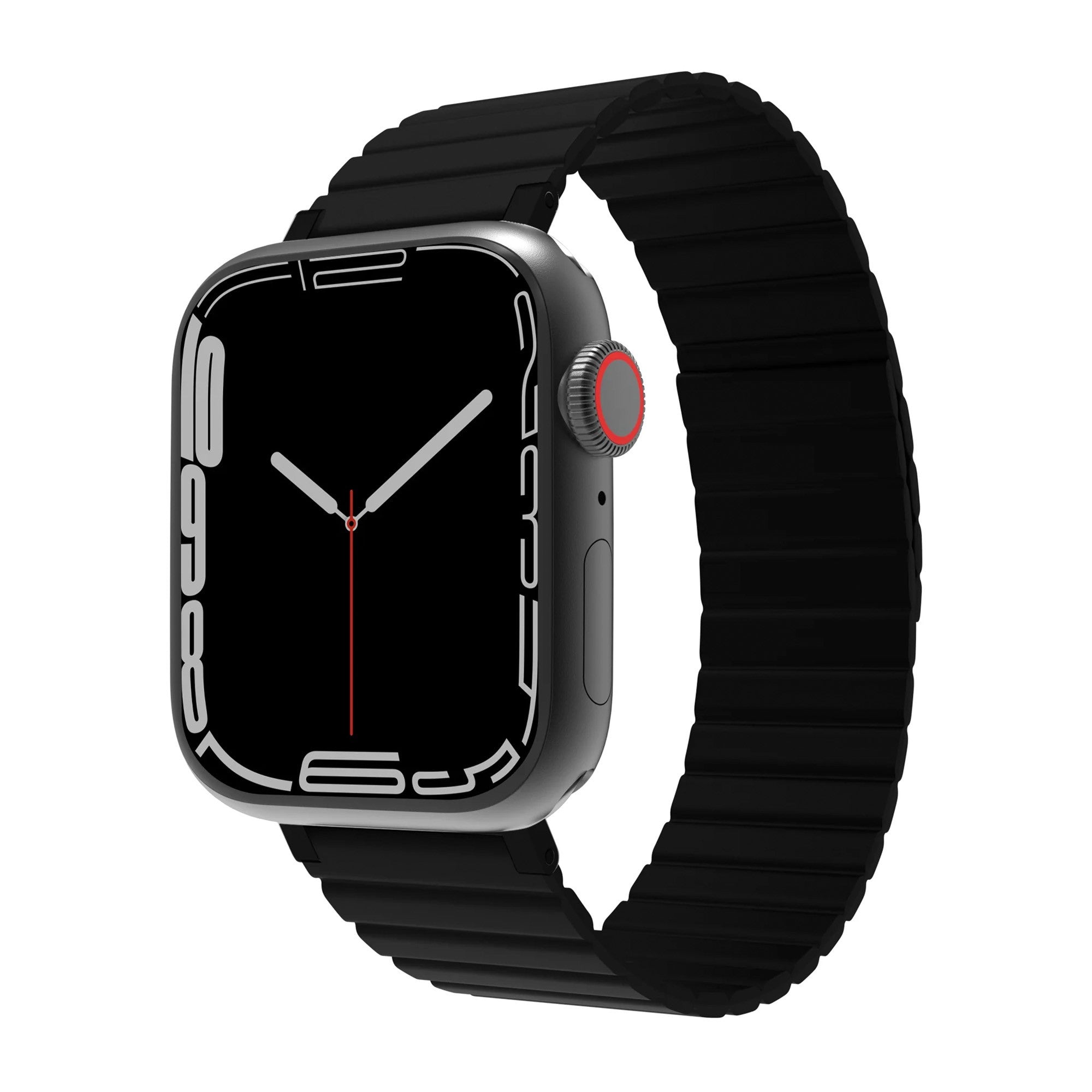 Apple Watch 38/40/41mm JCPal Silicone Magnetic Watch Band - Black - 15-12088