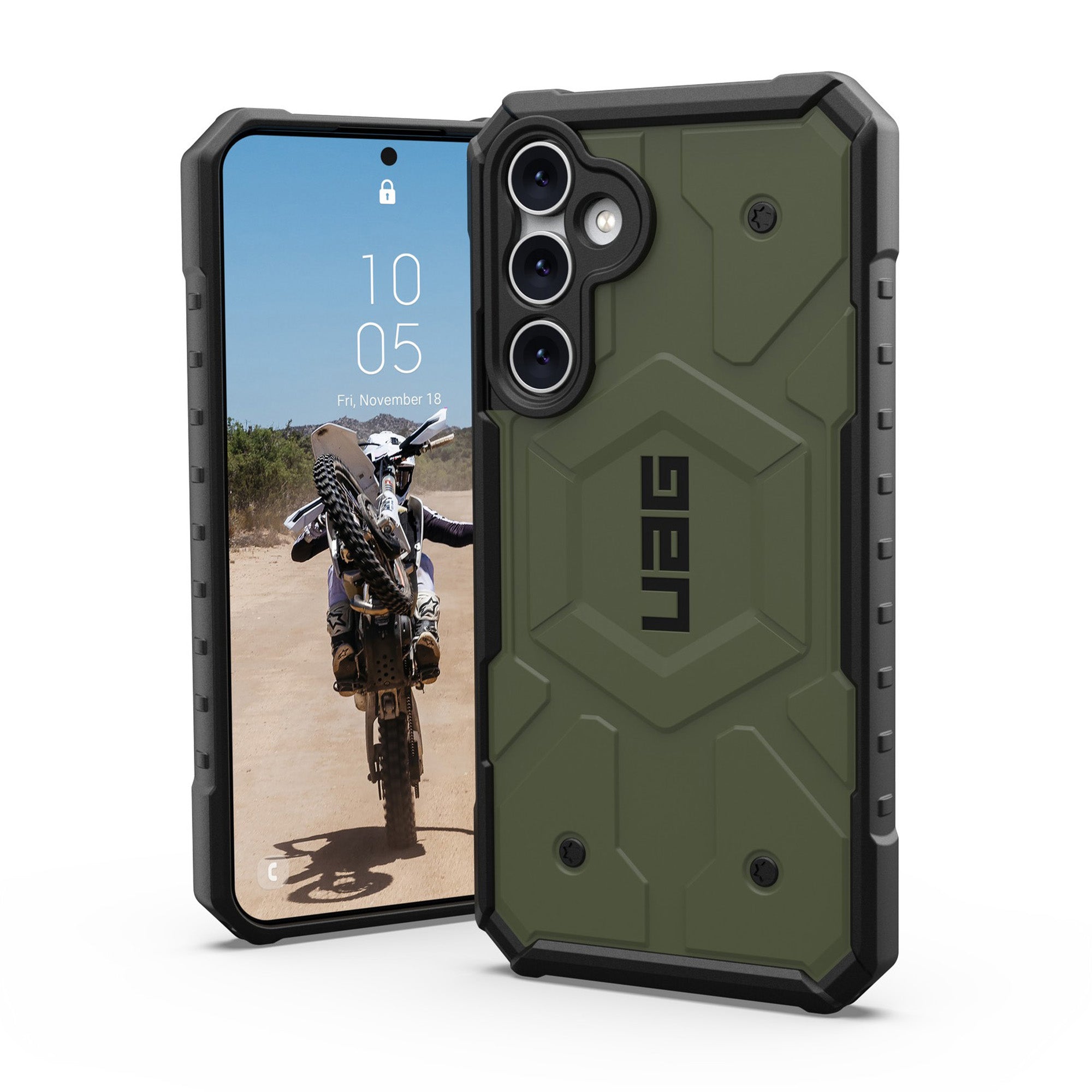 Samsung Galaxy S23 FE 5G UAG Pathfinder Case - Olive Drab - 15-12095