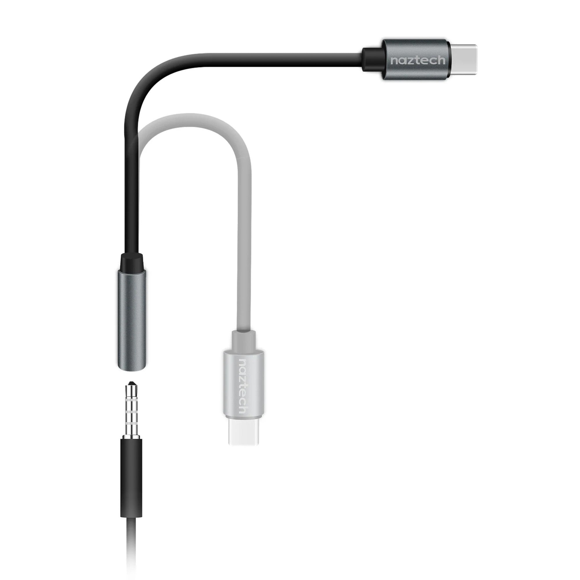 Naztech USB-C to 3.5mm Audio Adapter - 15-12224
