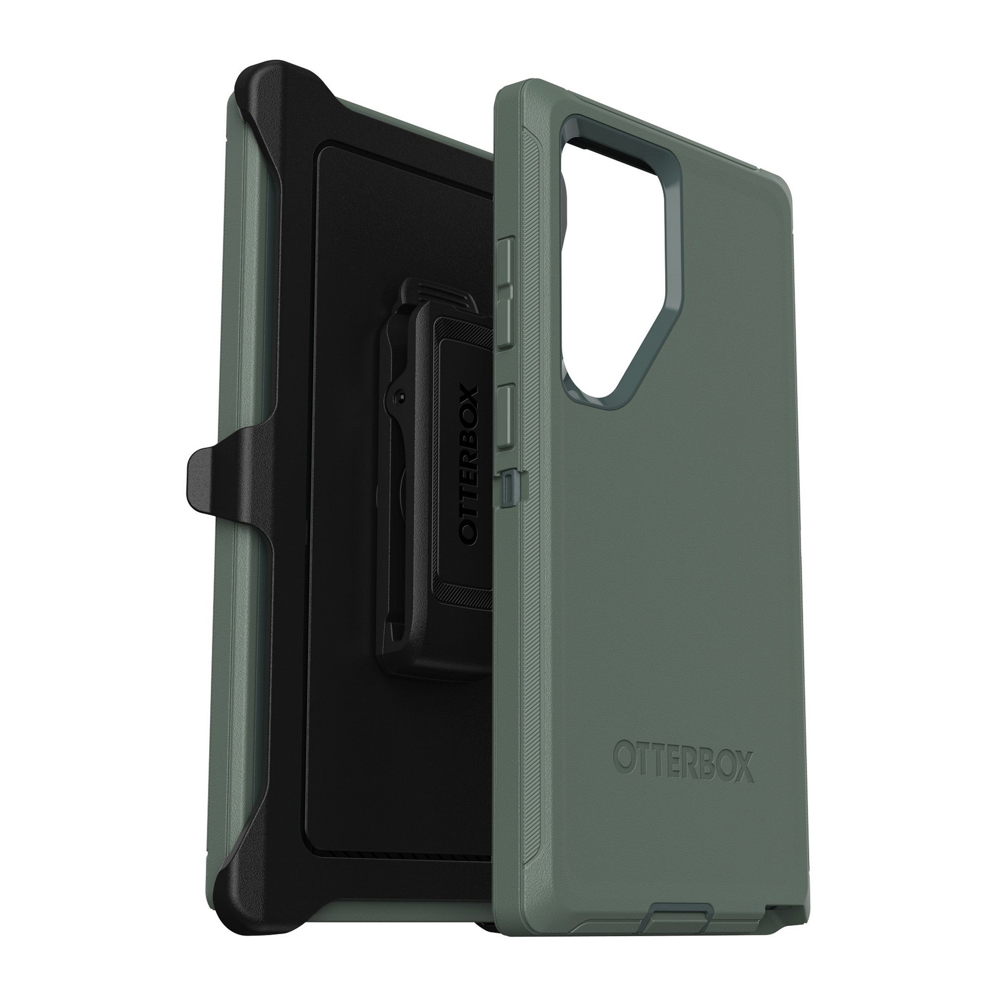 Samsung Galaxy S24 Ultra 5G Otterbox Defender Series Case - Green (Forest Ranger) - 15-12254