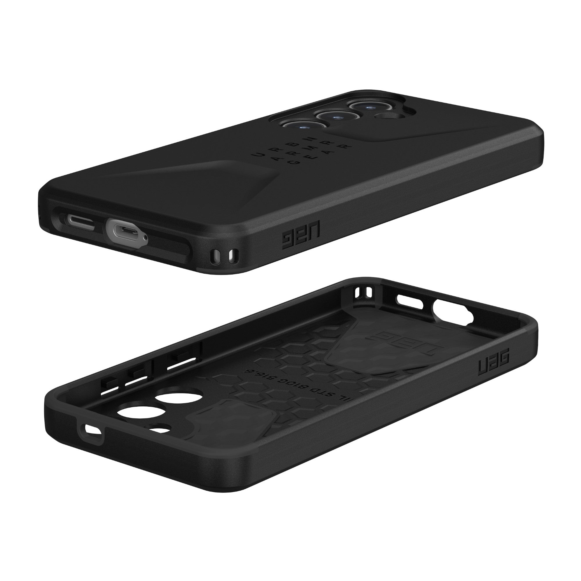 Samsung Galaxy S24 5G UAG Civilian Case - Black - 15-12313