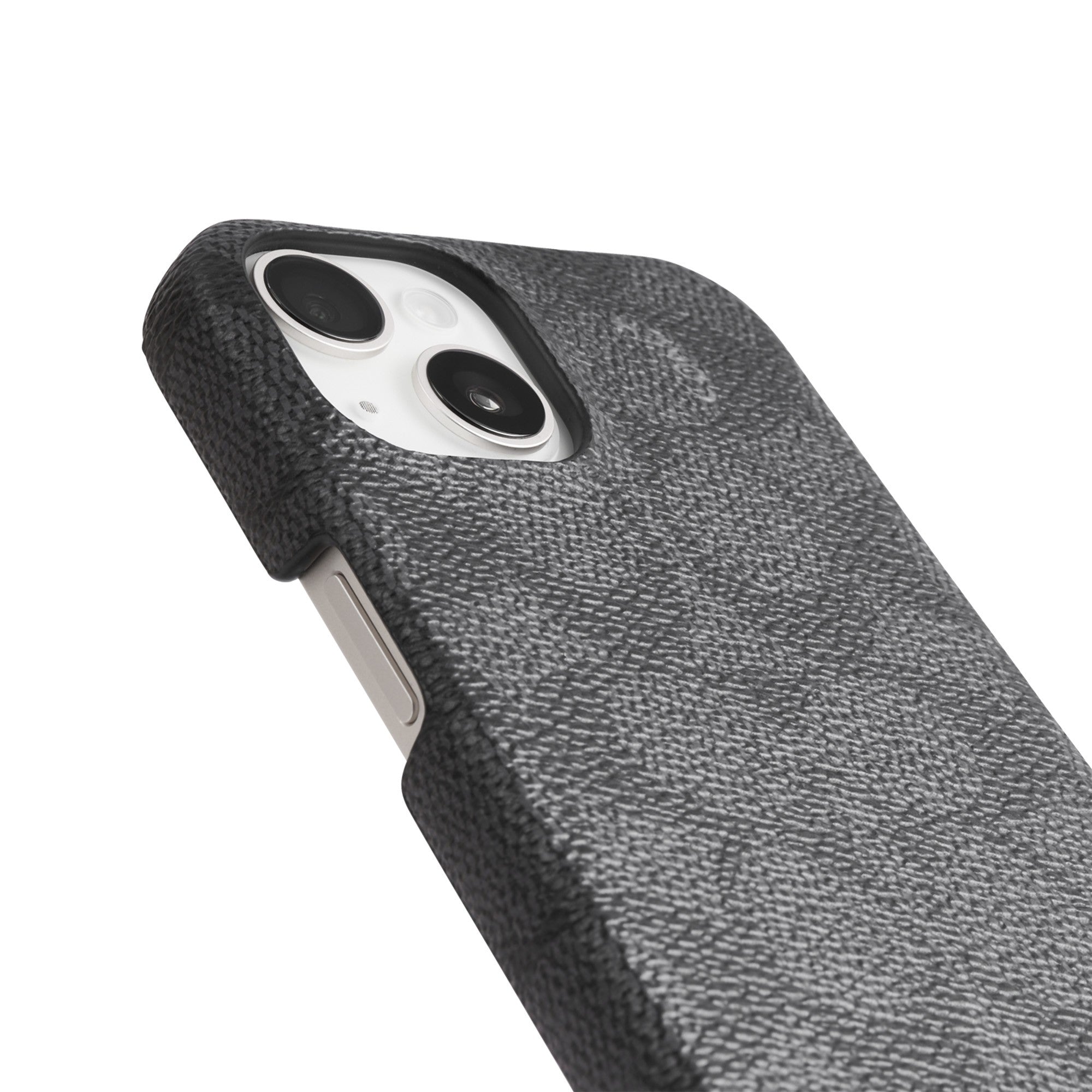 iPhone 15/14/13 Coach Slim Wrap Signature C Case - Charcoal - 15-12444