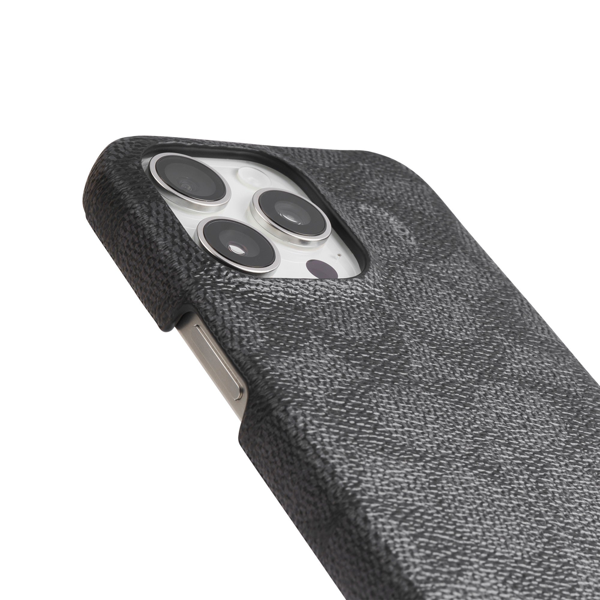 iPhone 15 Pro Max Coach Slim Wrap Signature C Case - Charcoal - 15-12466