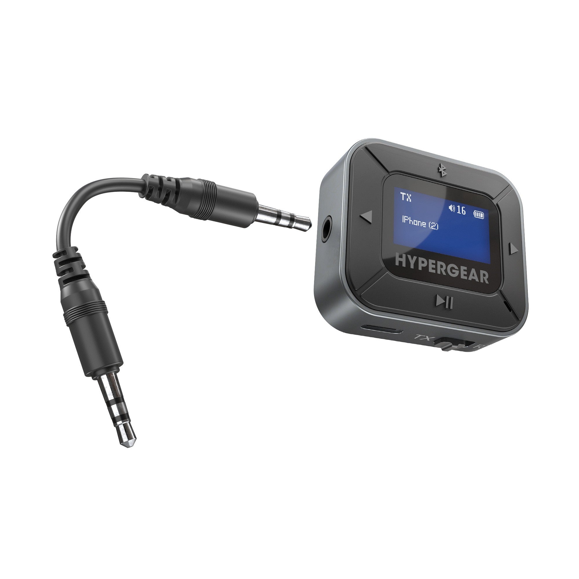 HyperGear IntelliCast Flight Wireless Audio Adapter - Transmitter + Receiver - 15-12604