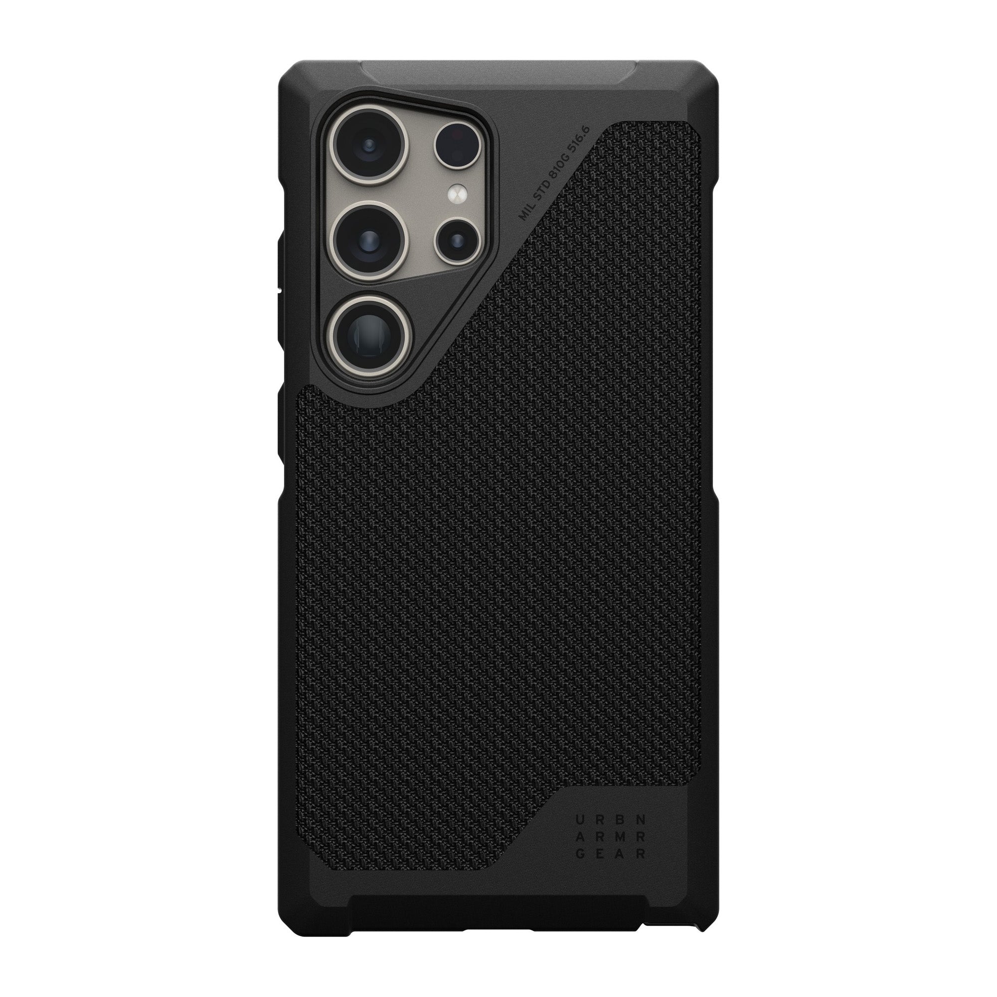 Samsung Galaxy S24 Ultra 5G UAG Metropolis LT Pro Magsafe Case - Kevlar Black - 15-12612
