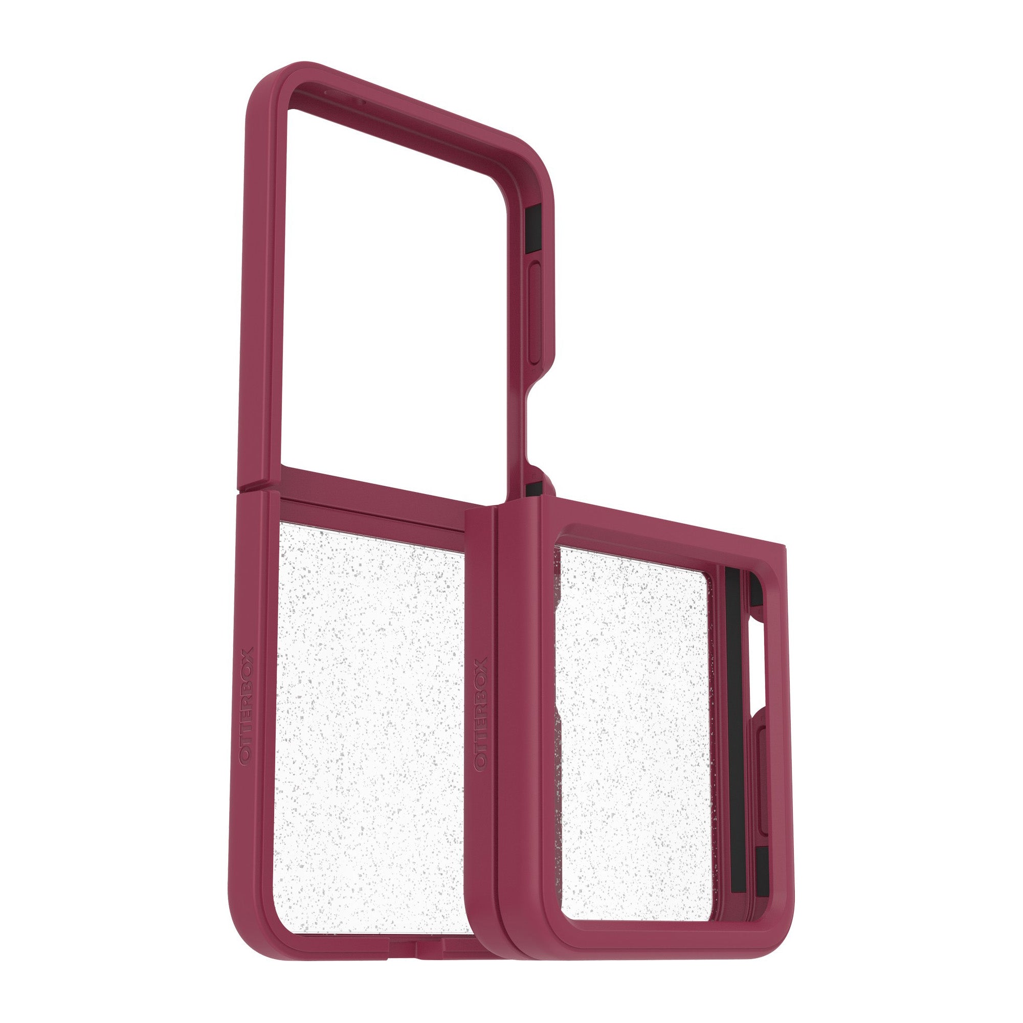 Samsung Galaxy Z Flip6 Otterbox Thin Flex Series Case - Red - Berry Bliss - 15-12639