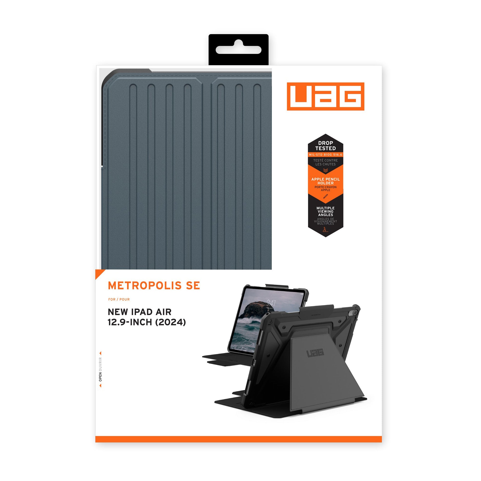 iPad Air 13-in M3/M2 UAG Metropolis SE - Blue - 15-12674