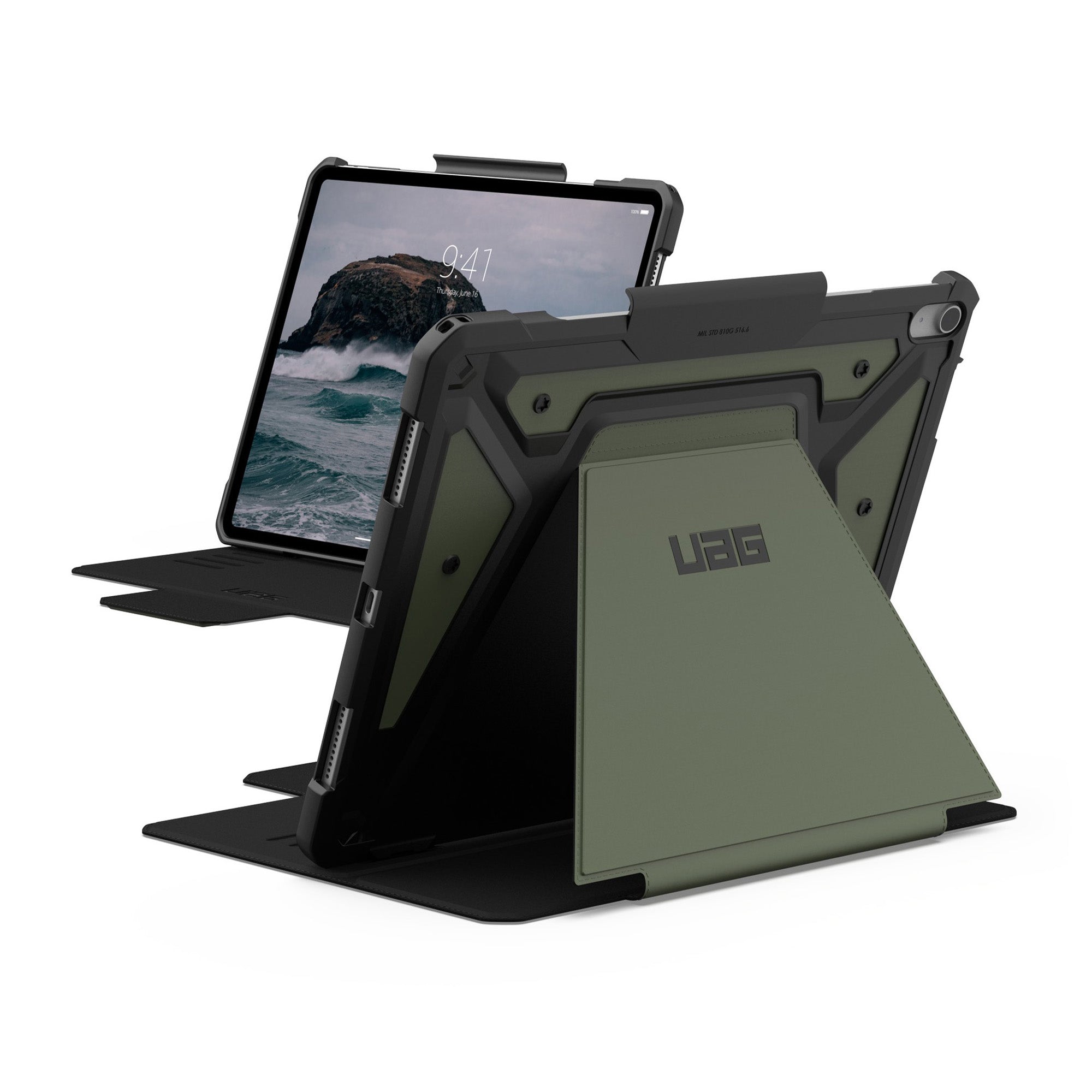 iPad Air 13 2024 UAG Metropolis SE - Olive - 15-12675