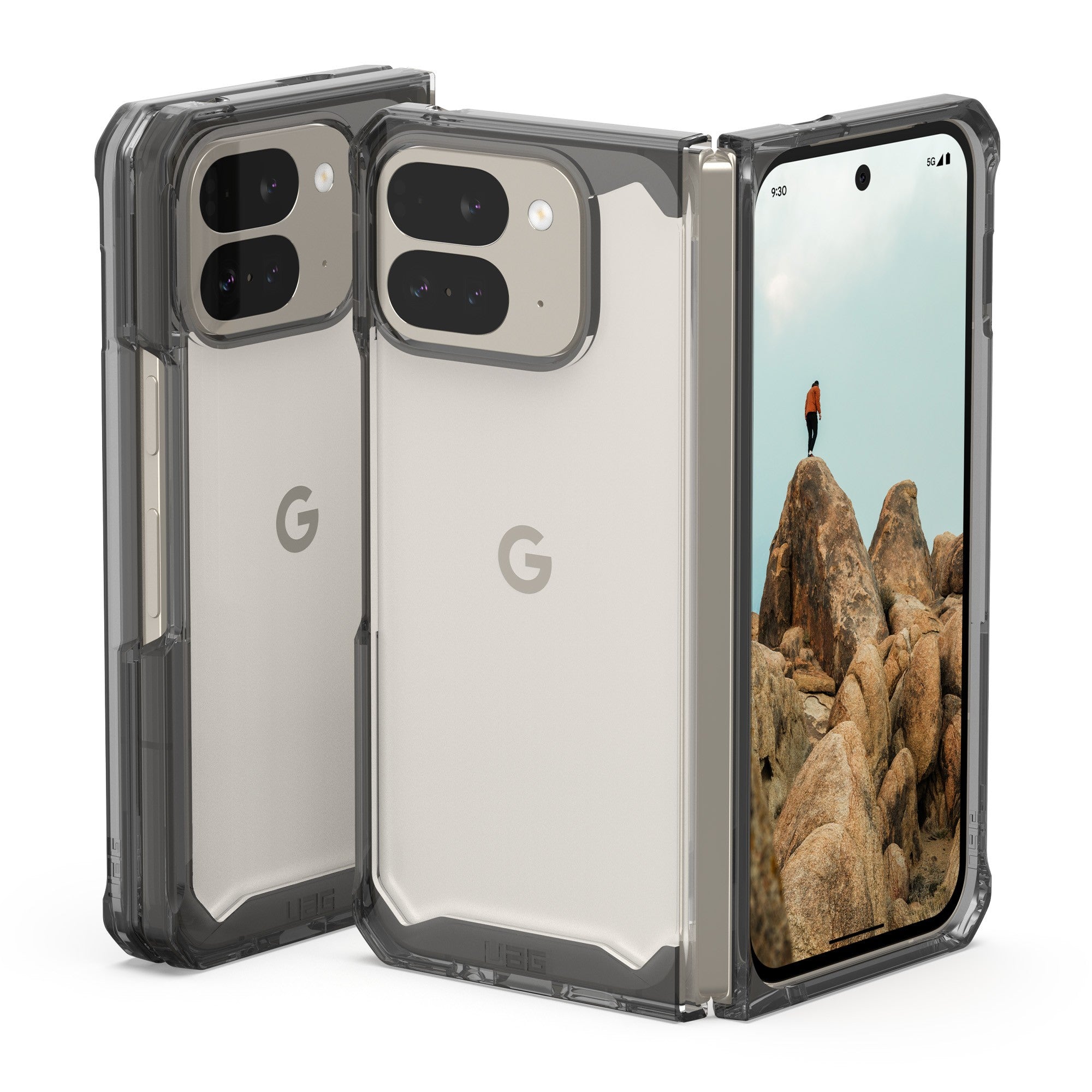 Google Pixel 9 Pro Fold UAG Plyo Case - Ash - 15-12700