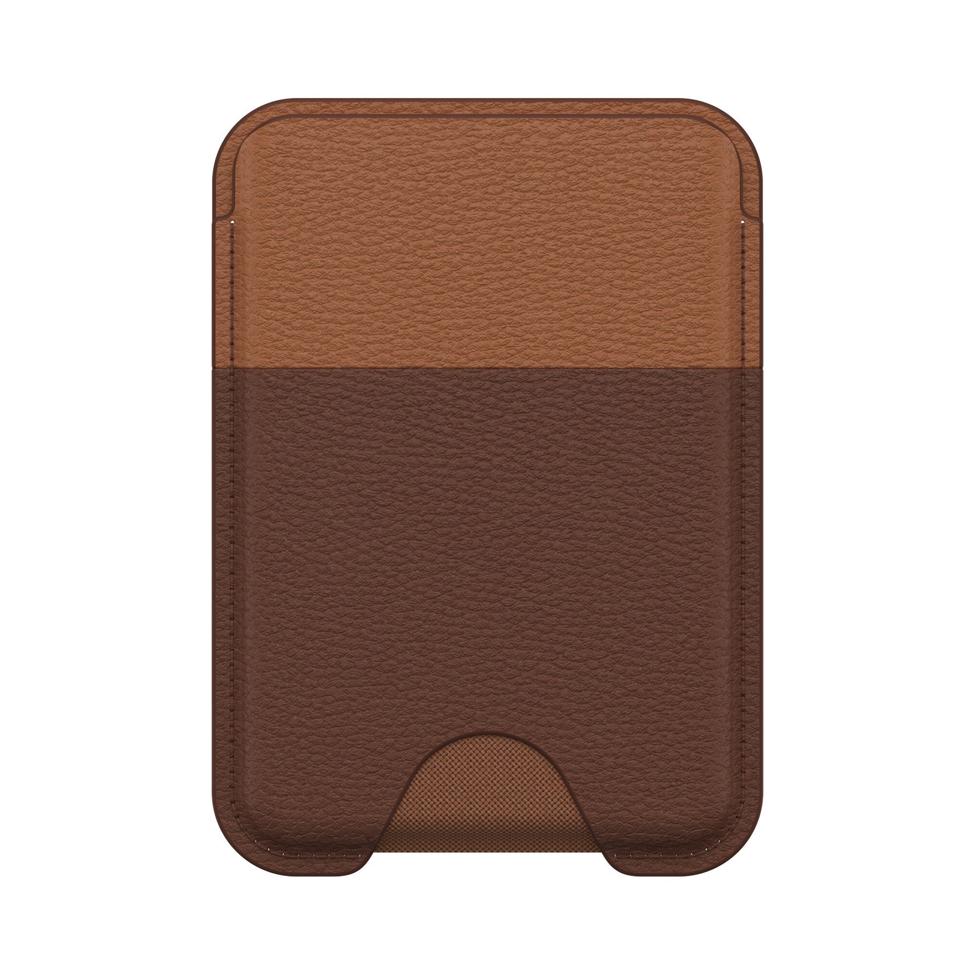 Otterbox Cactus Leather MagSafe Wallet - Brown - Rich Adobe - 15-12916