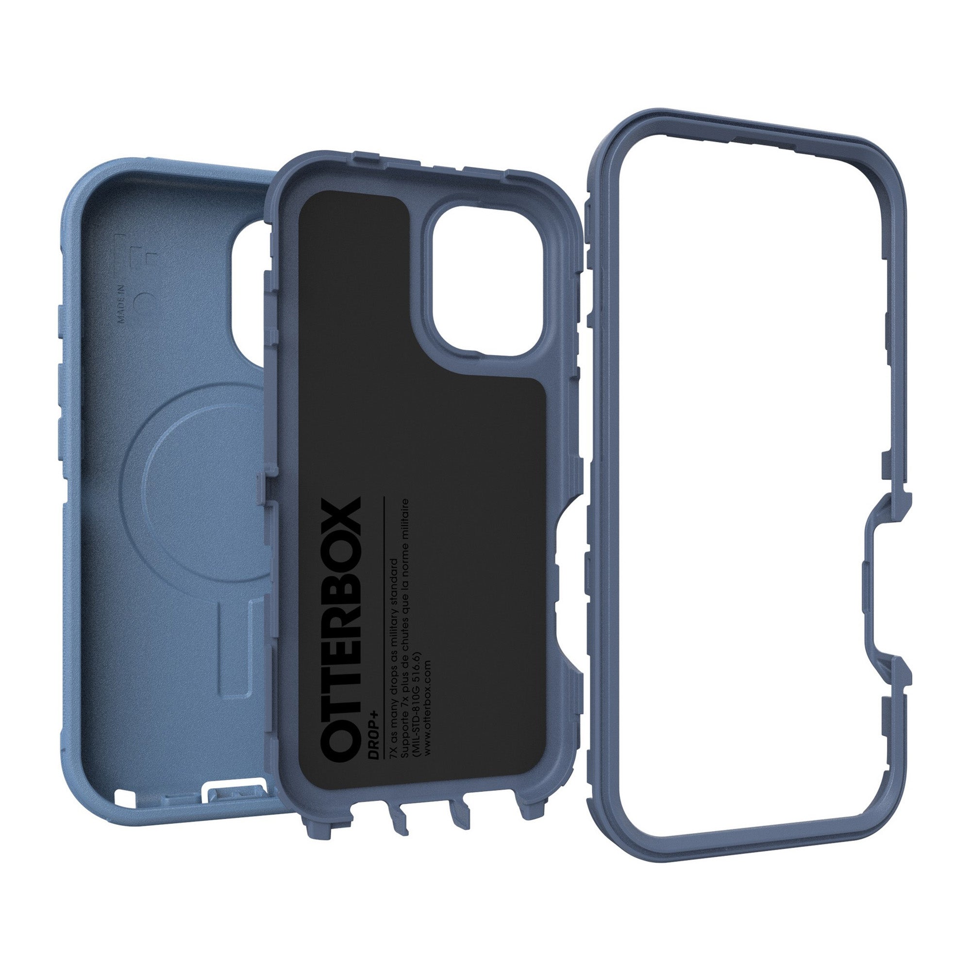 iPhone 16 Otterbox Defender Pro w/ MagSafe Series Case - Blue - Baby Blue Jeans - 15-12943