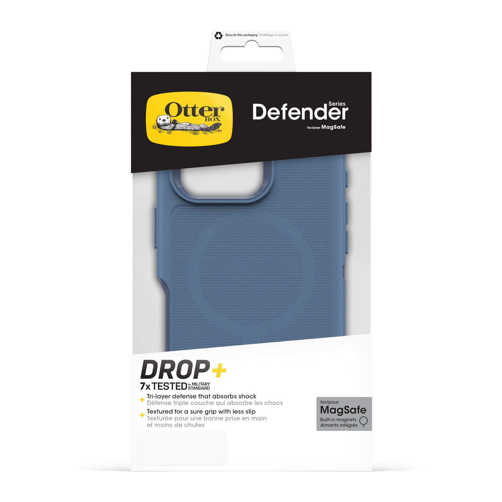 iPhone 16 Pro Otterbox Defender Pro w/ MagSafe Series Case - Blue - Baby Blue Jeans - 15-12949