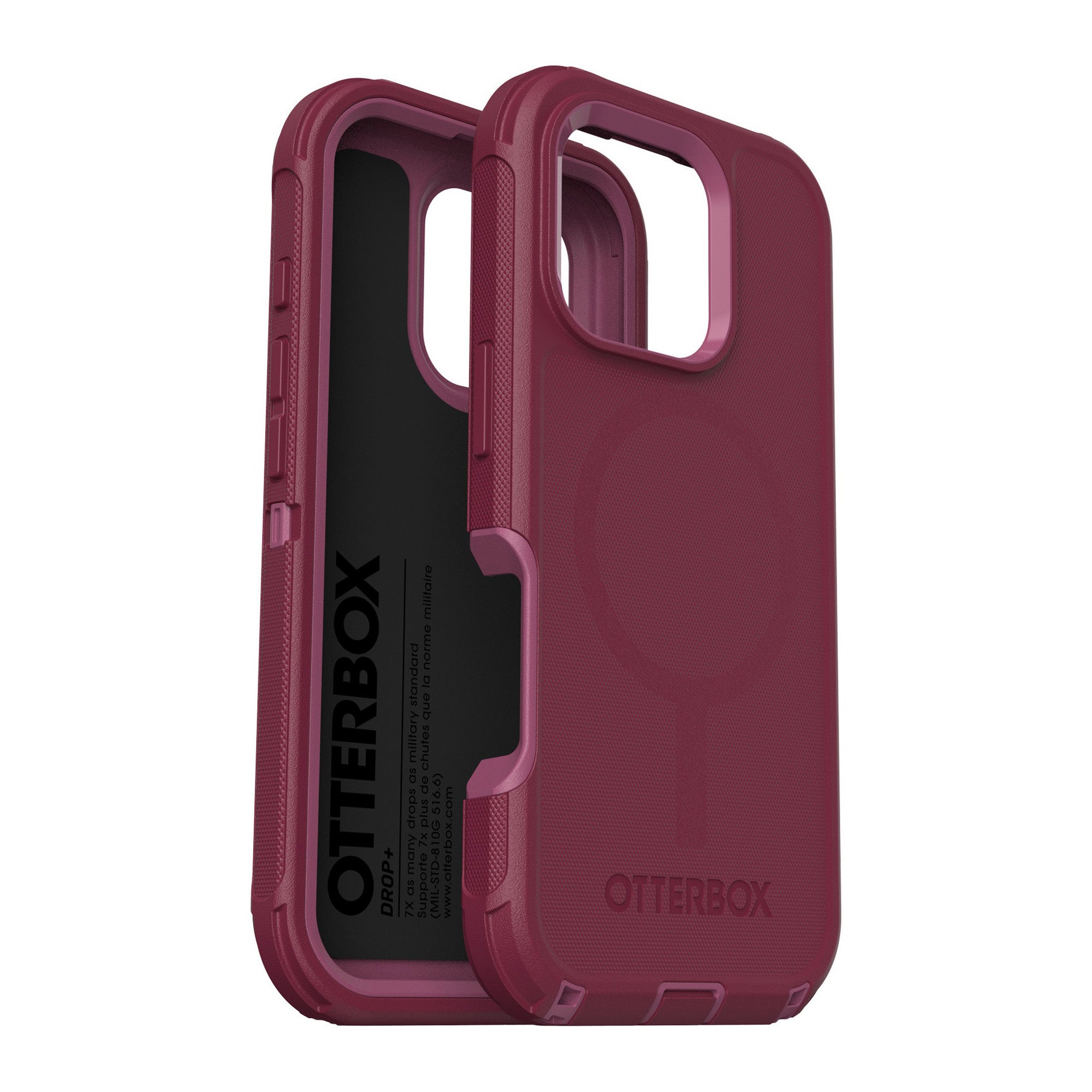 iPhone 16 Pro Otterbox Defender Pro w/ MagSafe Series Case - Pink - Foxberry - 15-12952