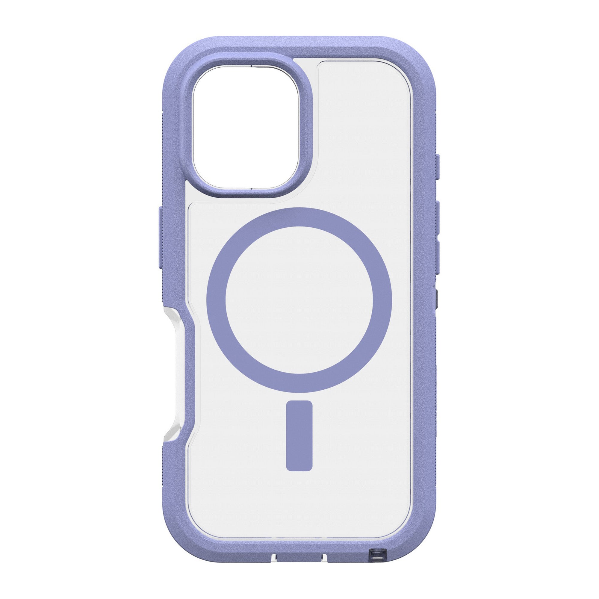 iPhone 16 Otterbox Defender XT Clear Pro w/ MagSafe Series Case - Clear/Purple - Lavendar Haze - 15-12973