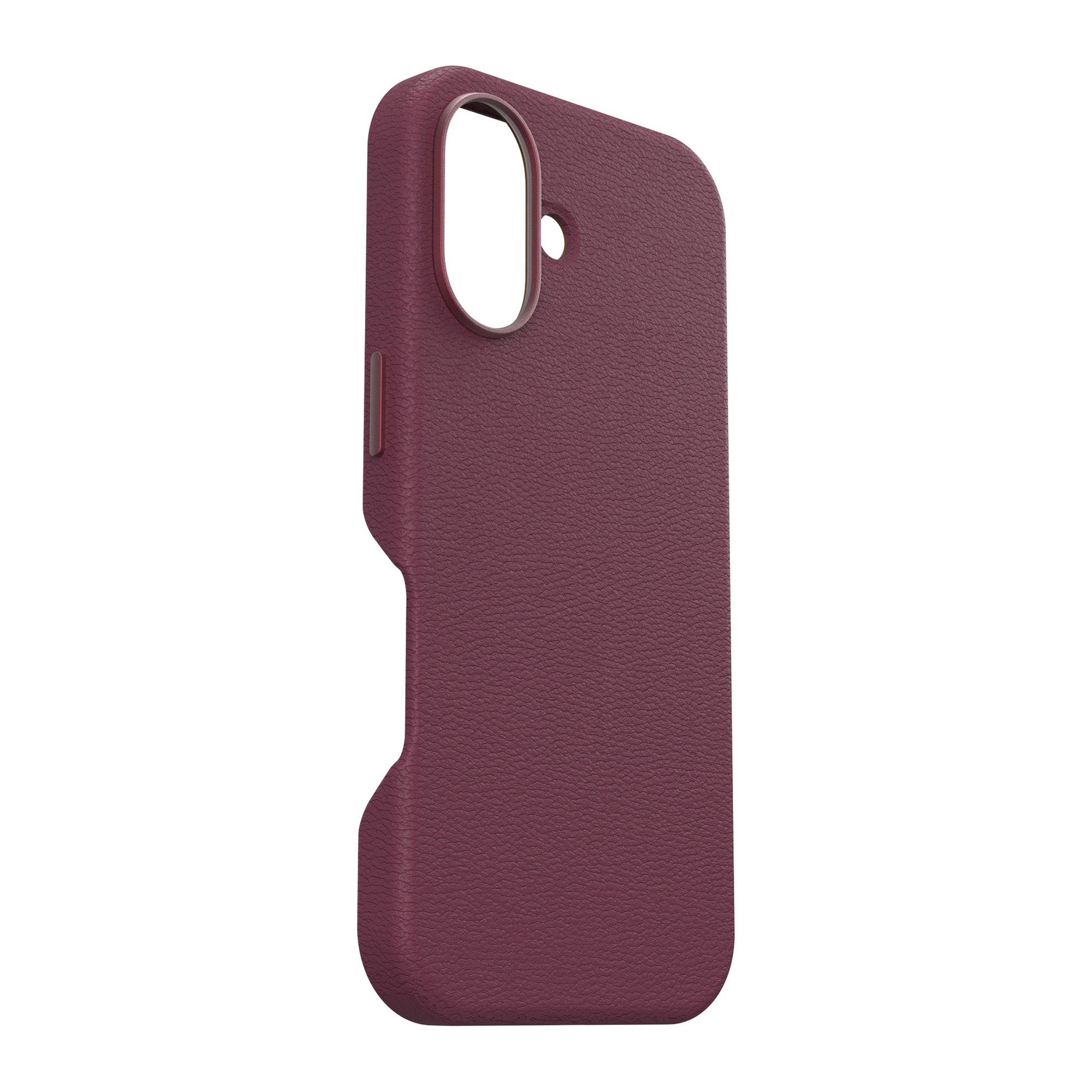 iPhone 16 Otterbox Symmetry Cactus Leather w/MagSafe case - Red - Maroon Bells - 15-13042