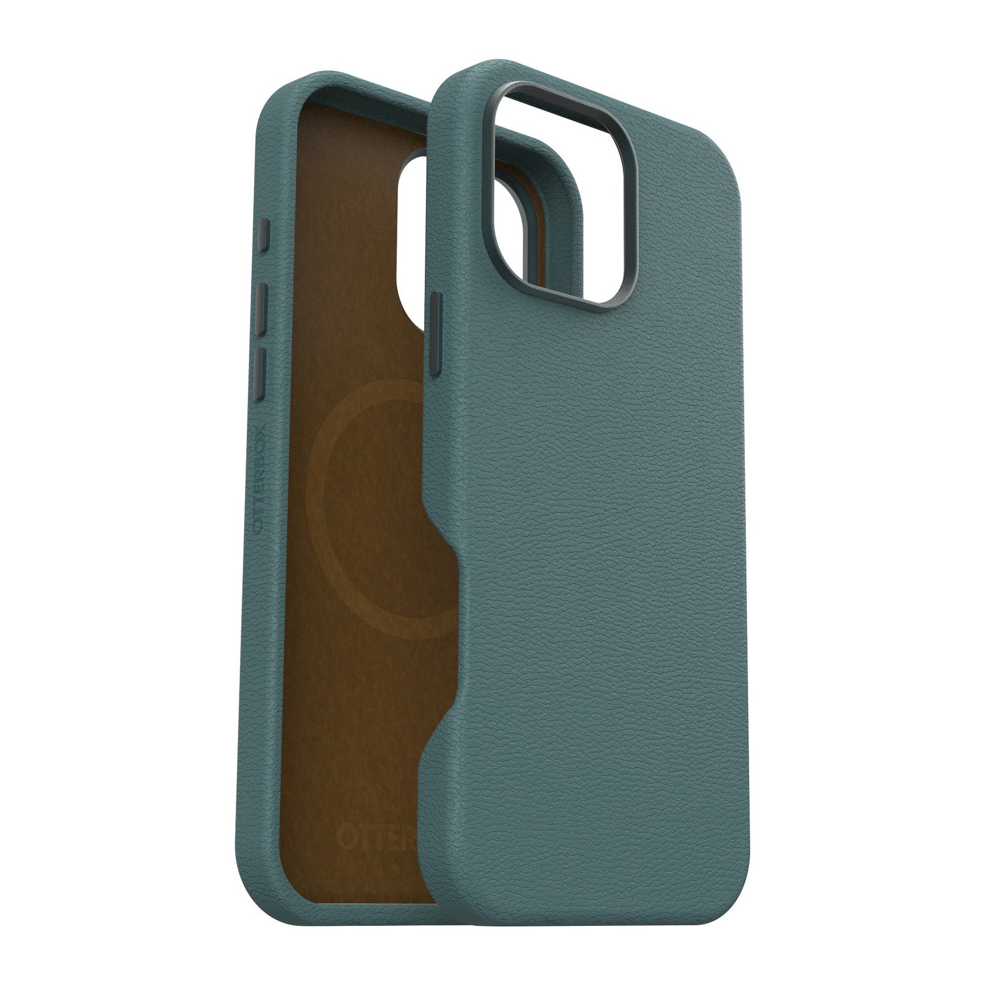 iPhone 16 Pro Max Otterbox Symmetry Cactus Leather w/MagSafe case - Green - Juniper Sprig - 15-13049