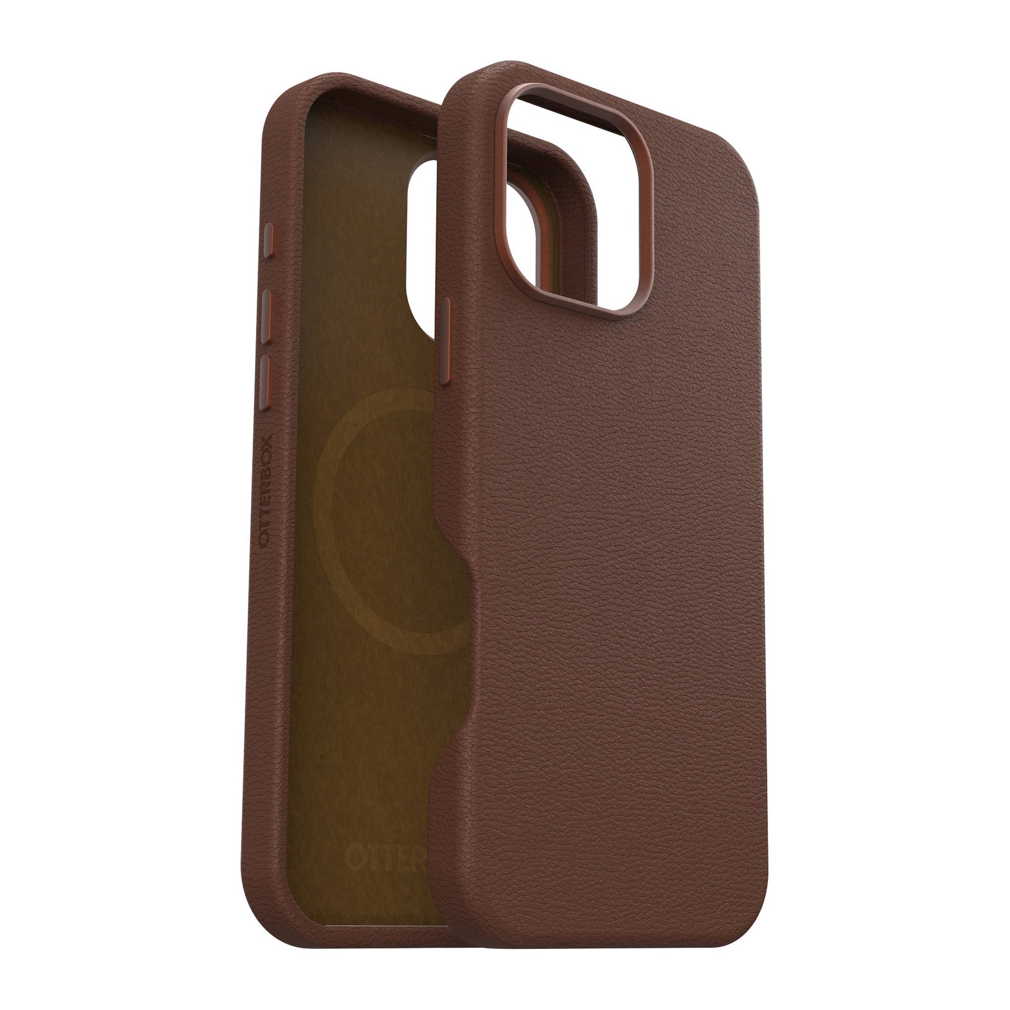 iPhone 16 Pro Max Otterbox Symmetry Cactus Leather w/MagSafe case - Brown - Rich Adobe - 15-13052