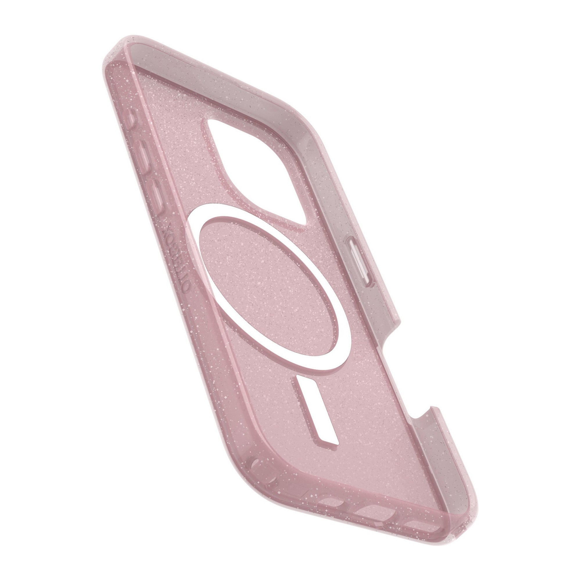 iPhone 16 Otterbox Symmetry Clear w/ MagSafe Series Case - Pink - Thimbleberry - 15-13062