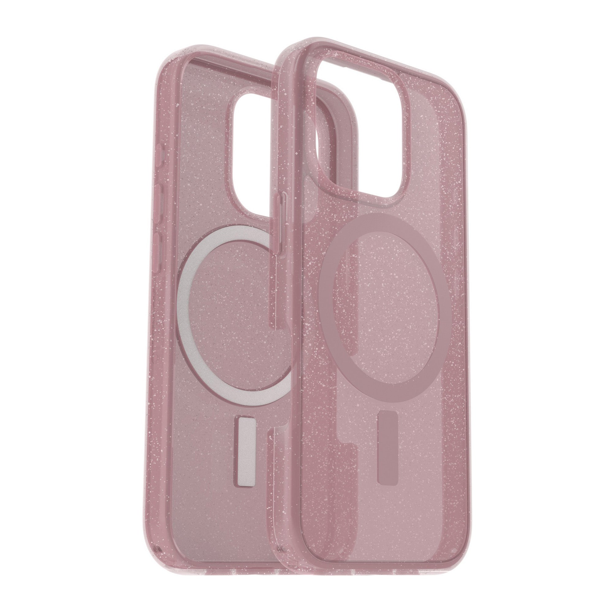 iPhone 16 Pro Otterbox Symmetry Clear w/ MagSafe Series Case - Pink - Thimbleberry - 15-13067