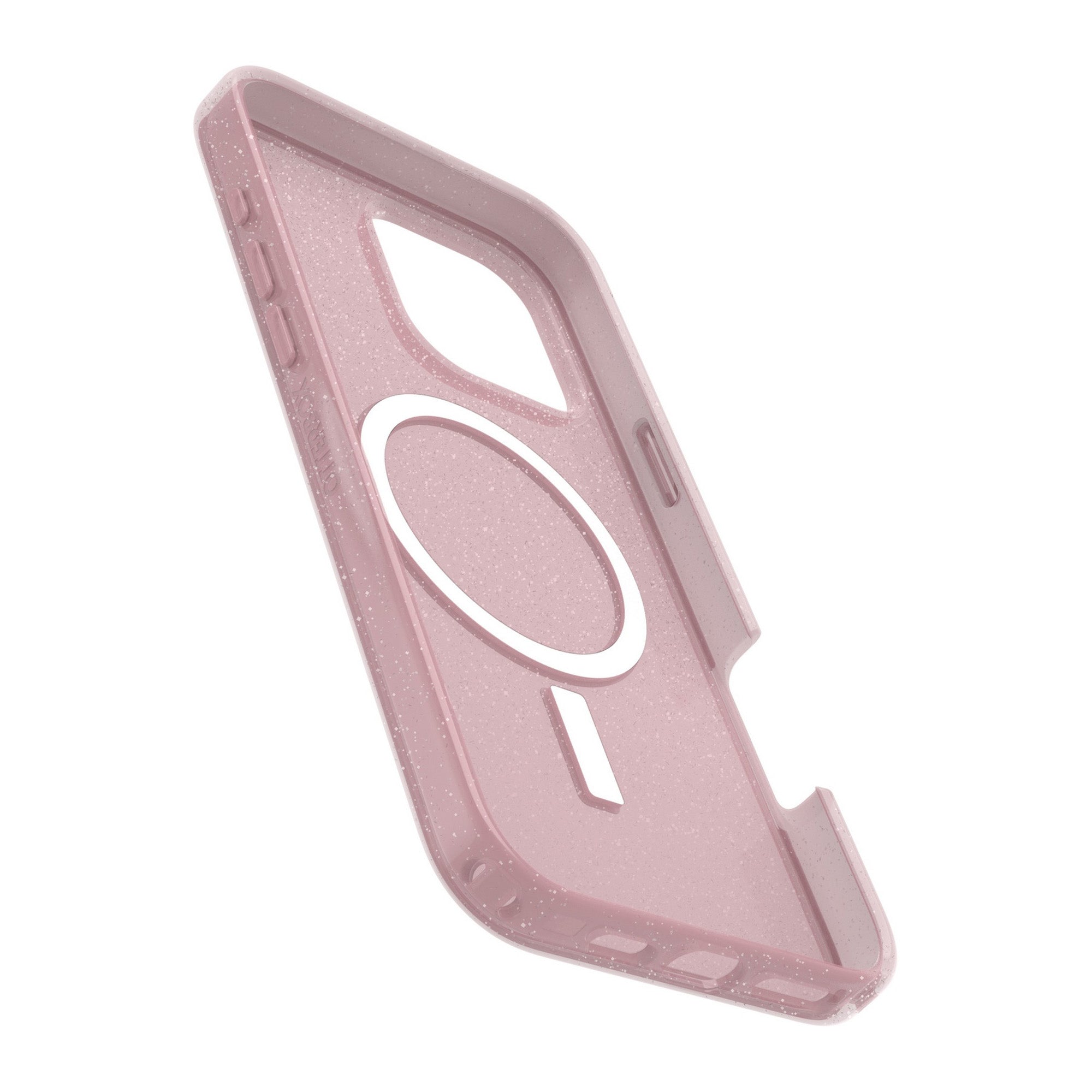 iPhone 16 Pro Max Otterbox Symmetry Clear w/ MagSafe Series Case - Pink - Thimbleberry - 15-13072