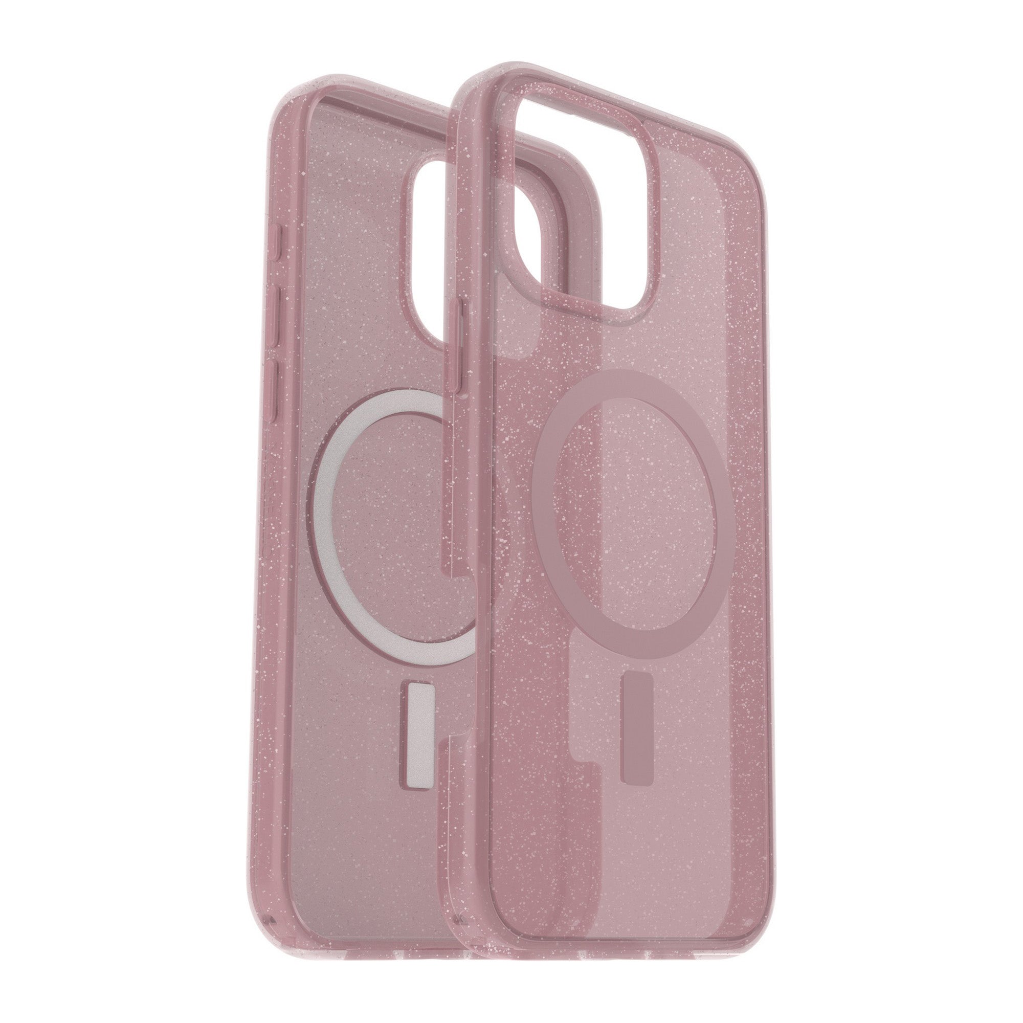 iPhone 16 Pro Max Otterbox Symmetry Clear w/ MagSafe Series Case - Pink - Thimbleberry - 15-13072