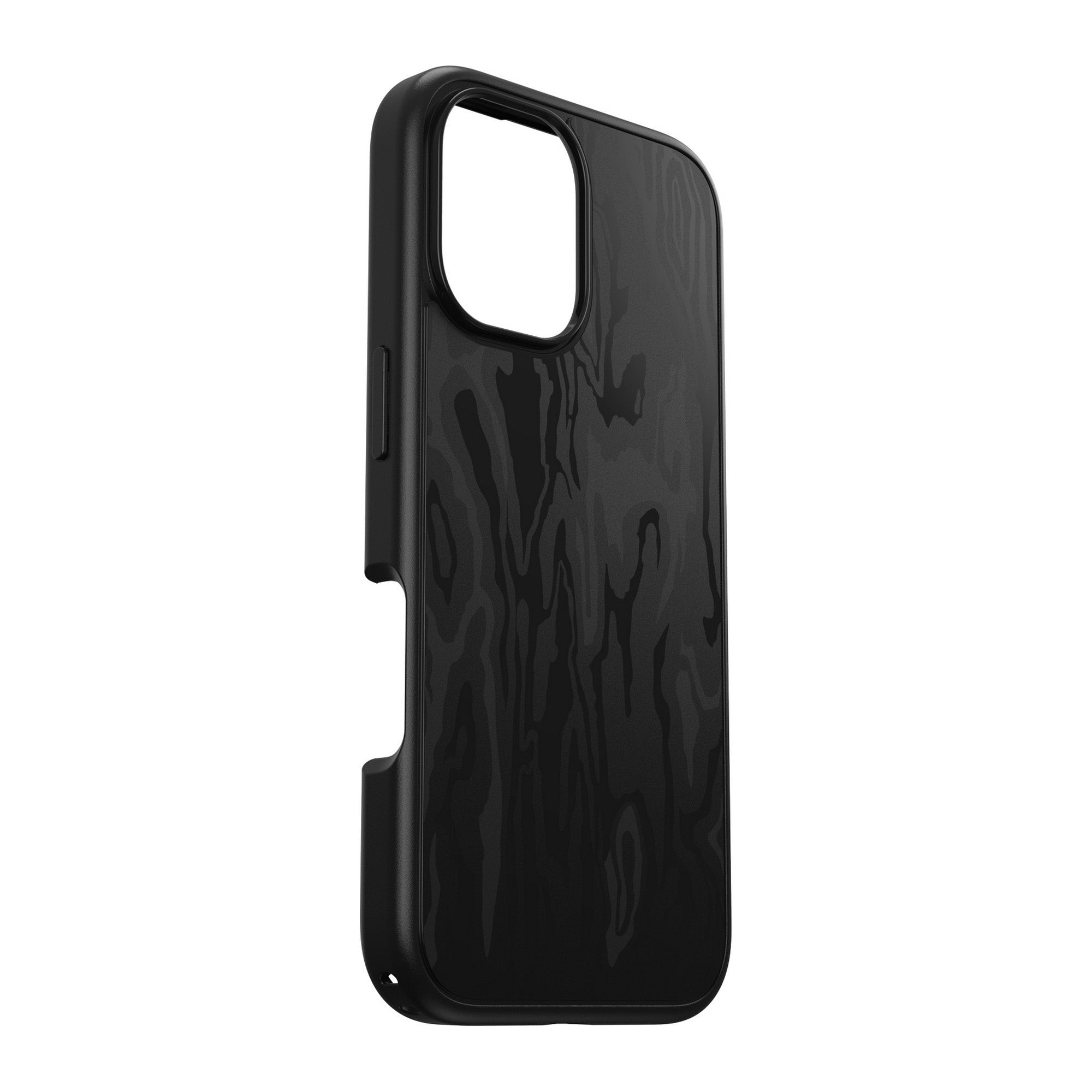 iPhone 16 Otterbox Symmetry Graphics w/ MagSafe Series Case - Black - Spruce Bark - 15-13078