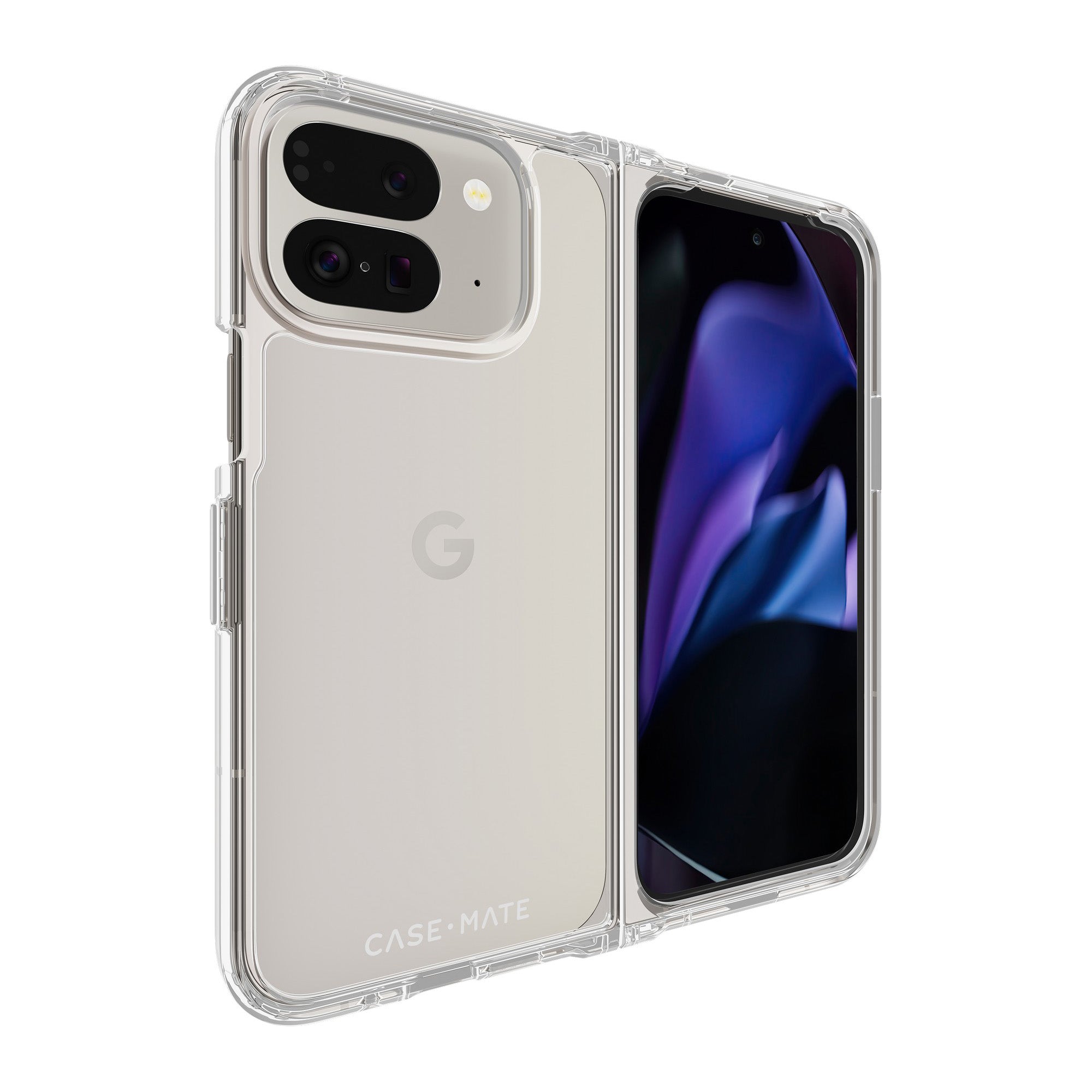 Google Pixel 9 Pro Fold Case-Mate Tough Case - Clear - 15-13150