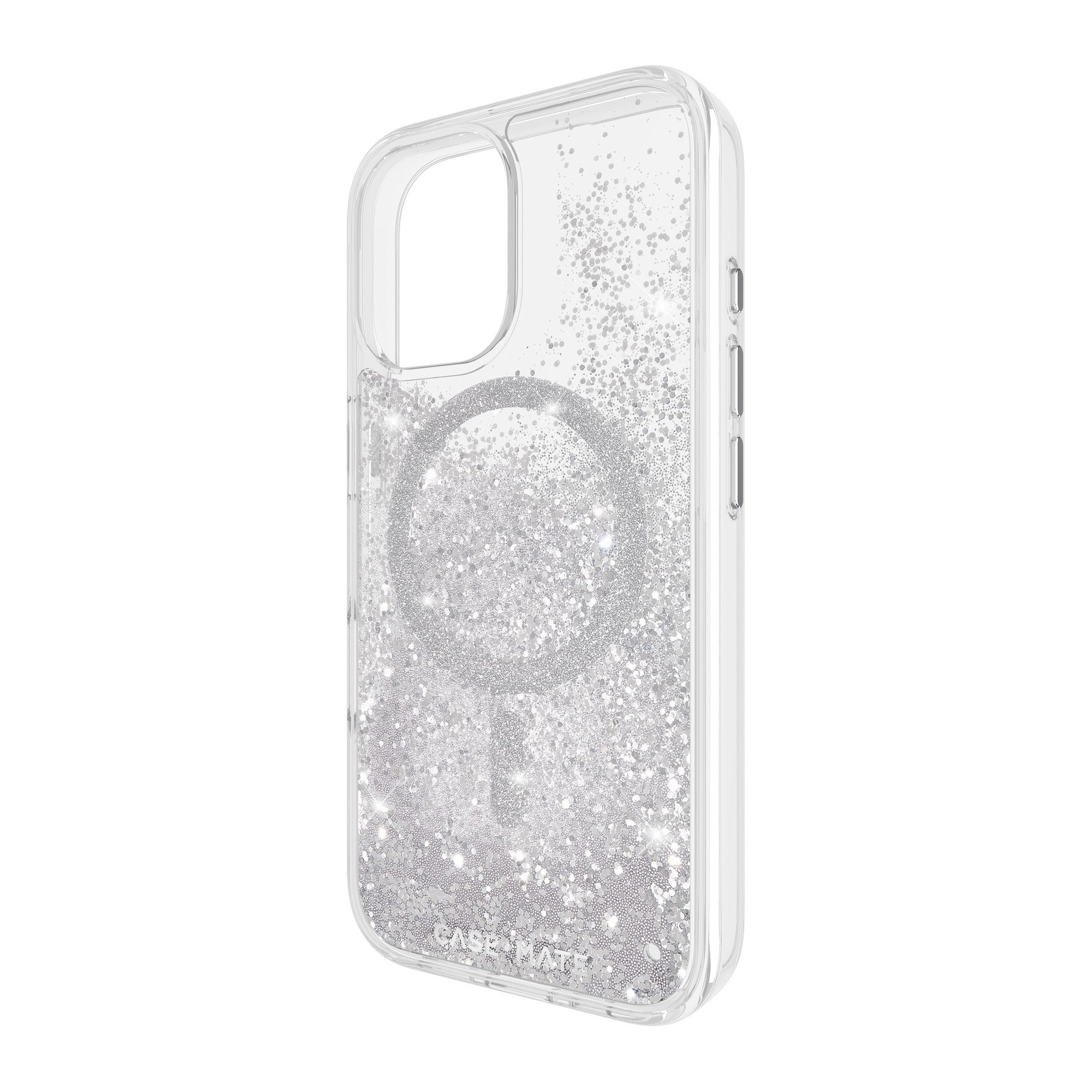 iPhone 16 Case-Mate Waterfall MagSafe Case - Silver - 15-13240