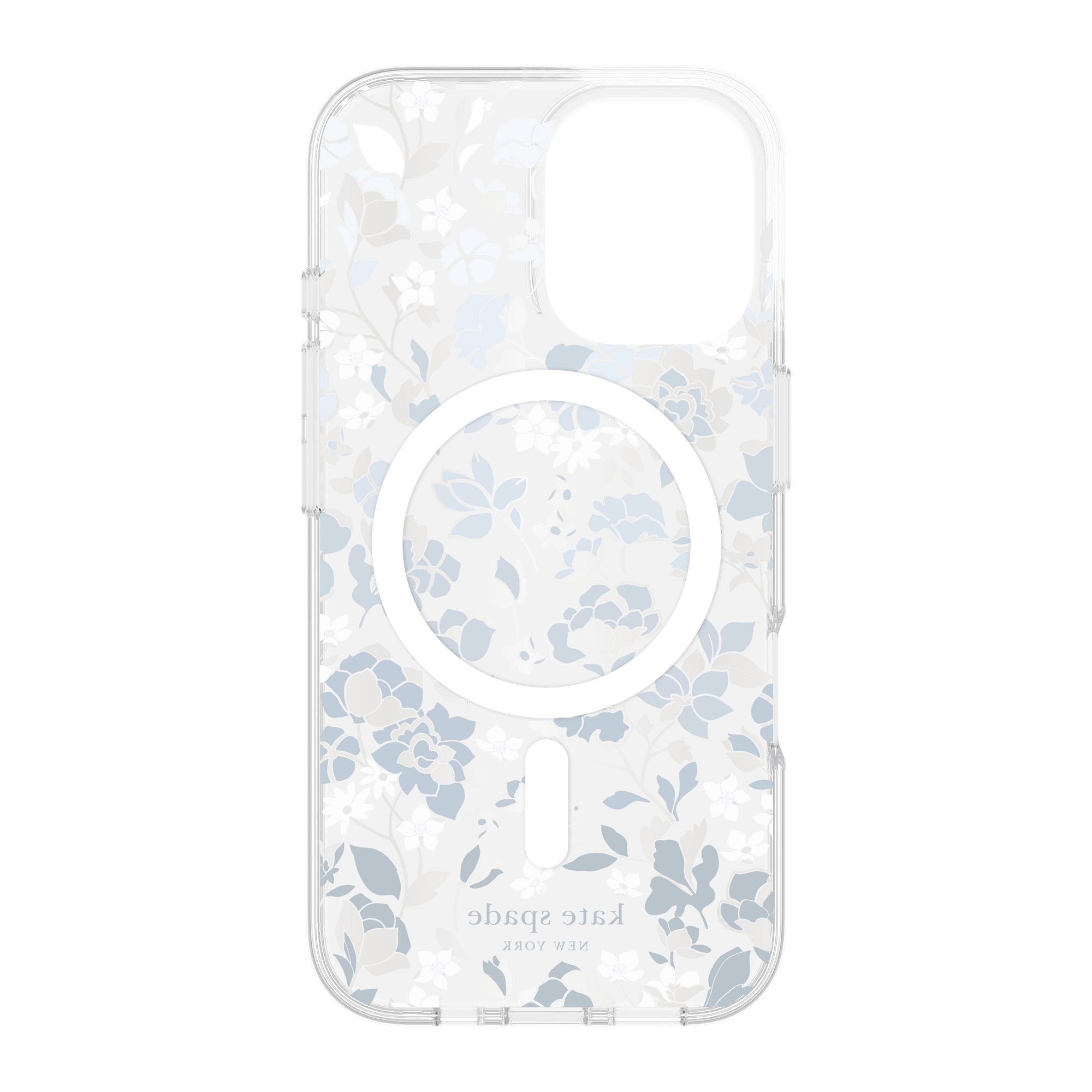 iPhone 16 Kate Spade Protective Prints MagSafe Case - Flowerbed Blue - 15-13241