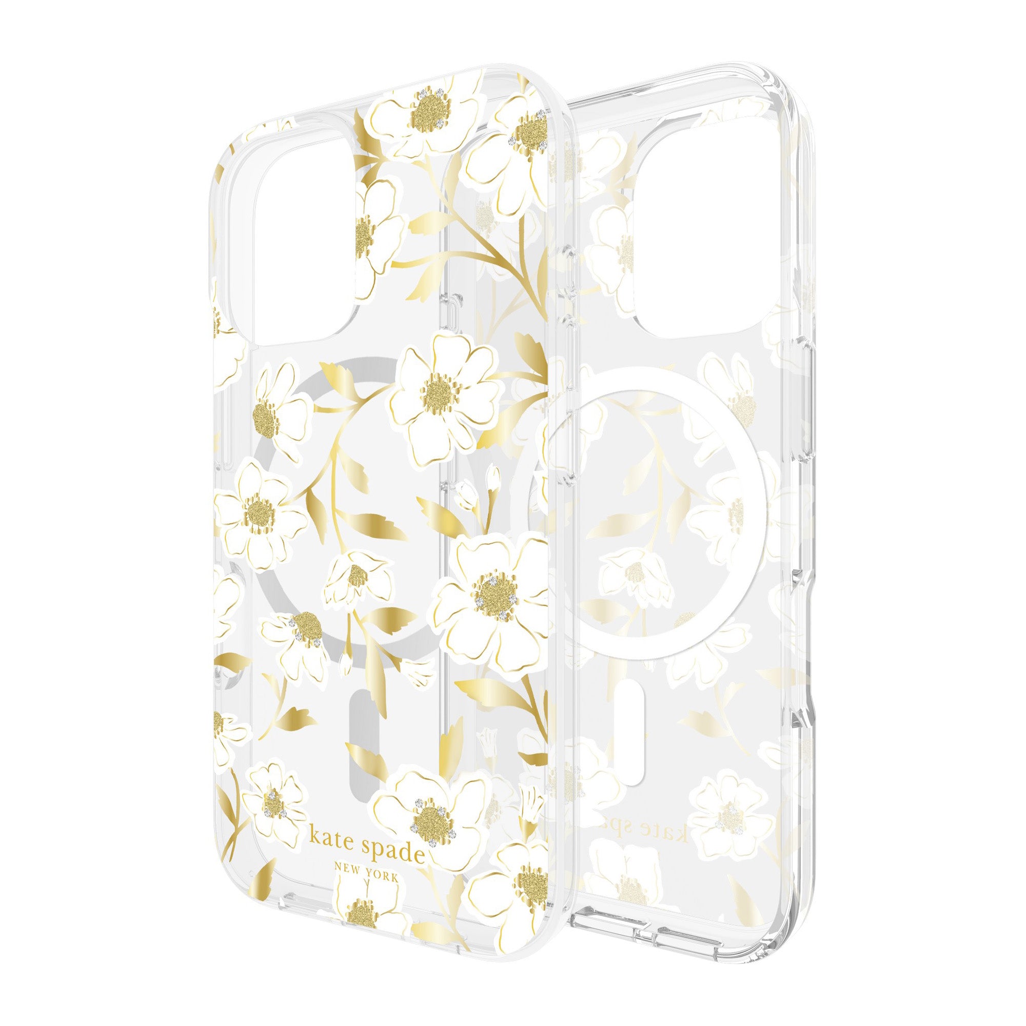 iPhone 16 Kate Spade Protective Prints MagSafe Case - Sunshine Floral - 15-13243